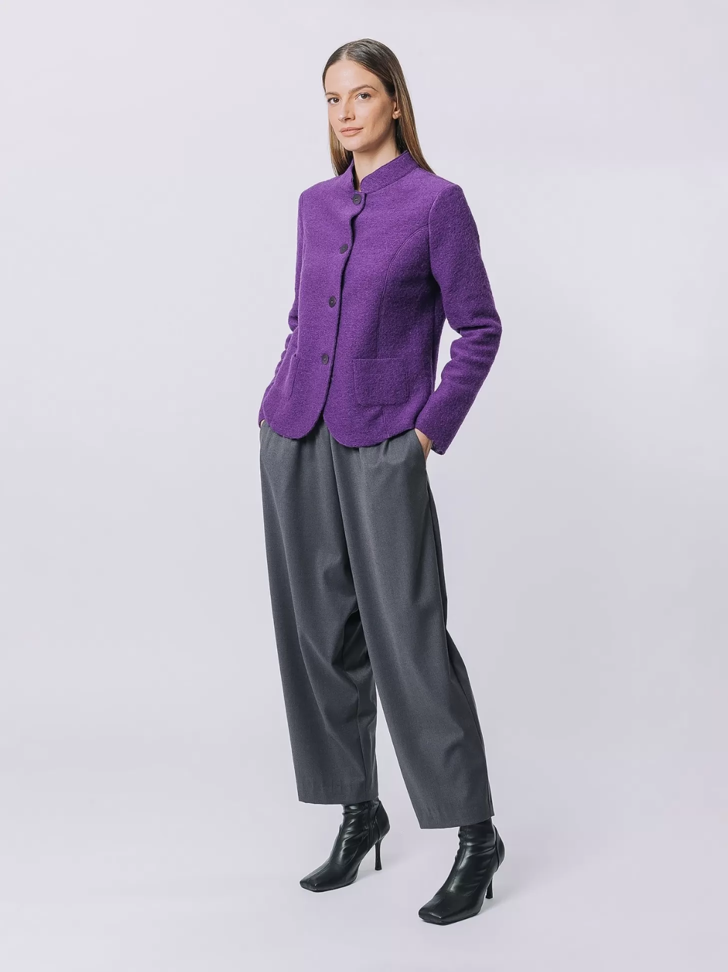 Women Martino Midali Blazer In Boiled Wool