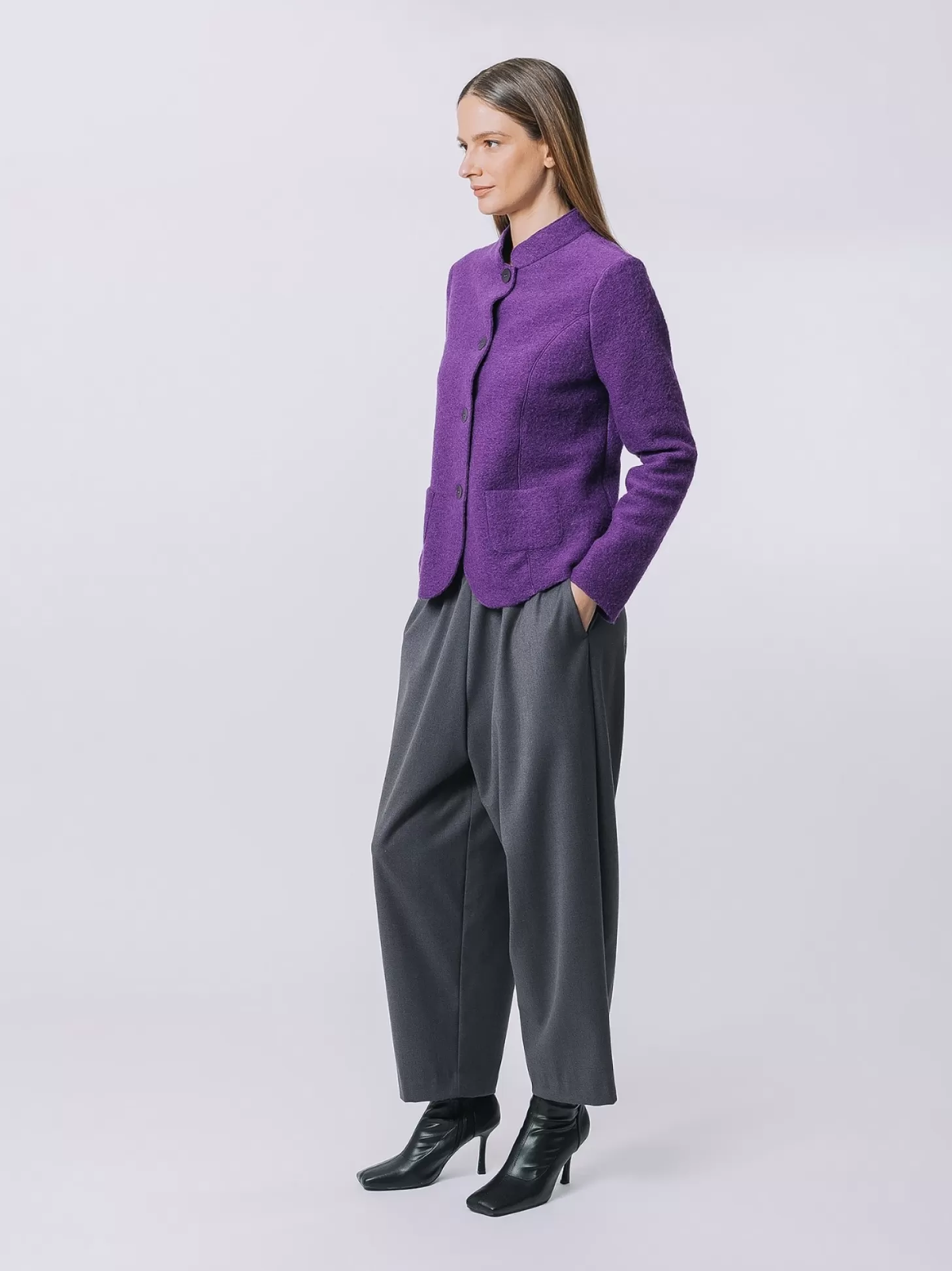 Women Martino Midali Blazer In Boiled Wool