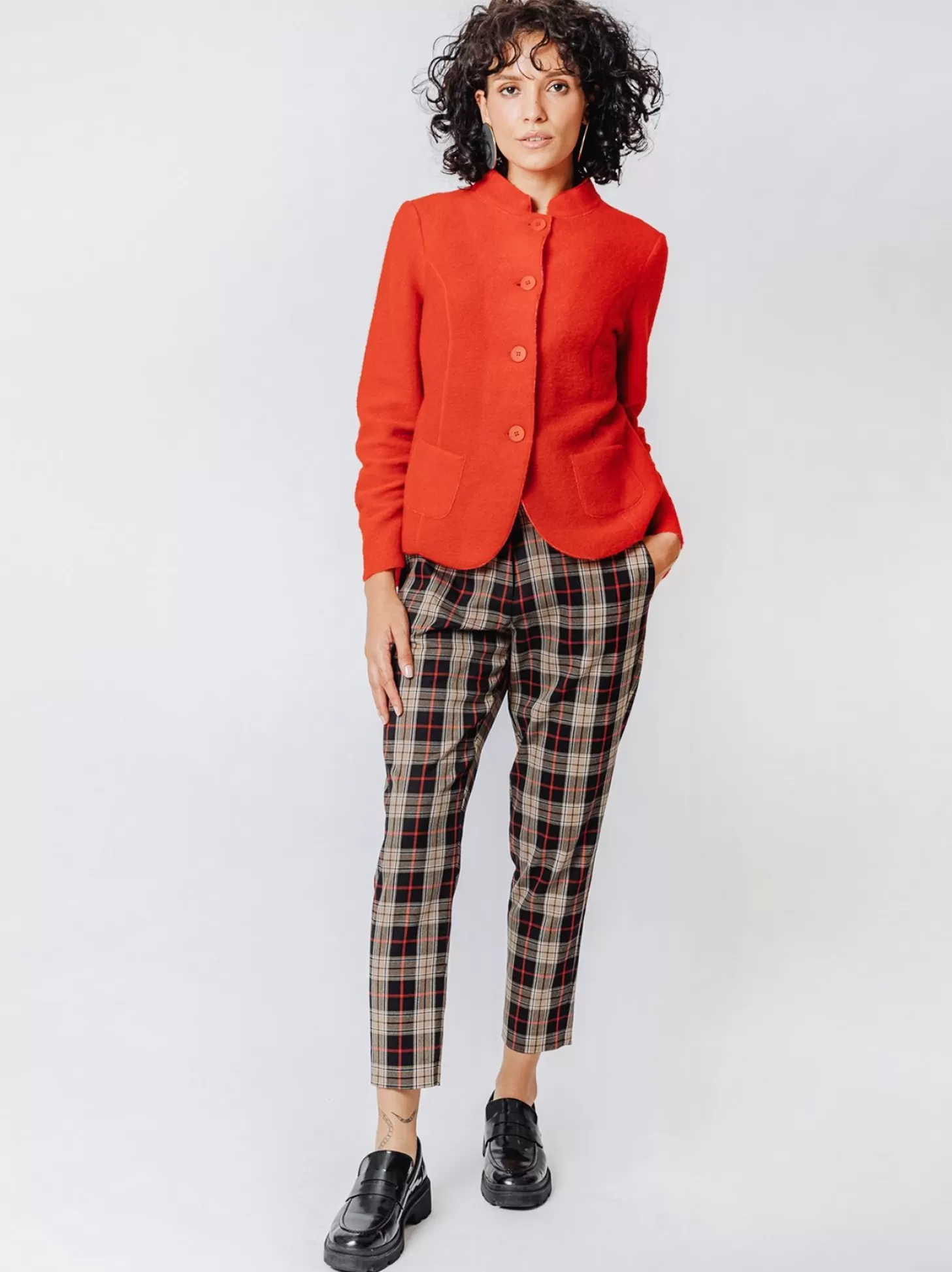 Women Martino Midali Blazer In Boiled Wool