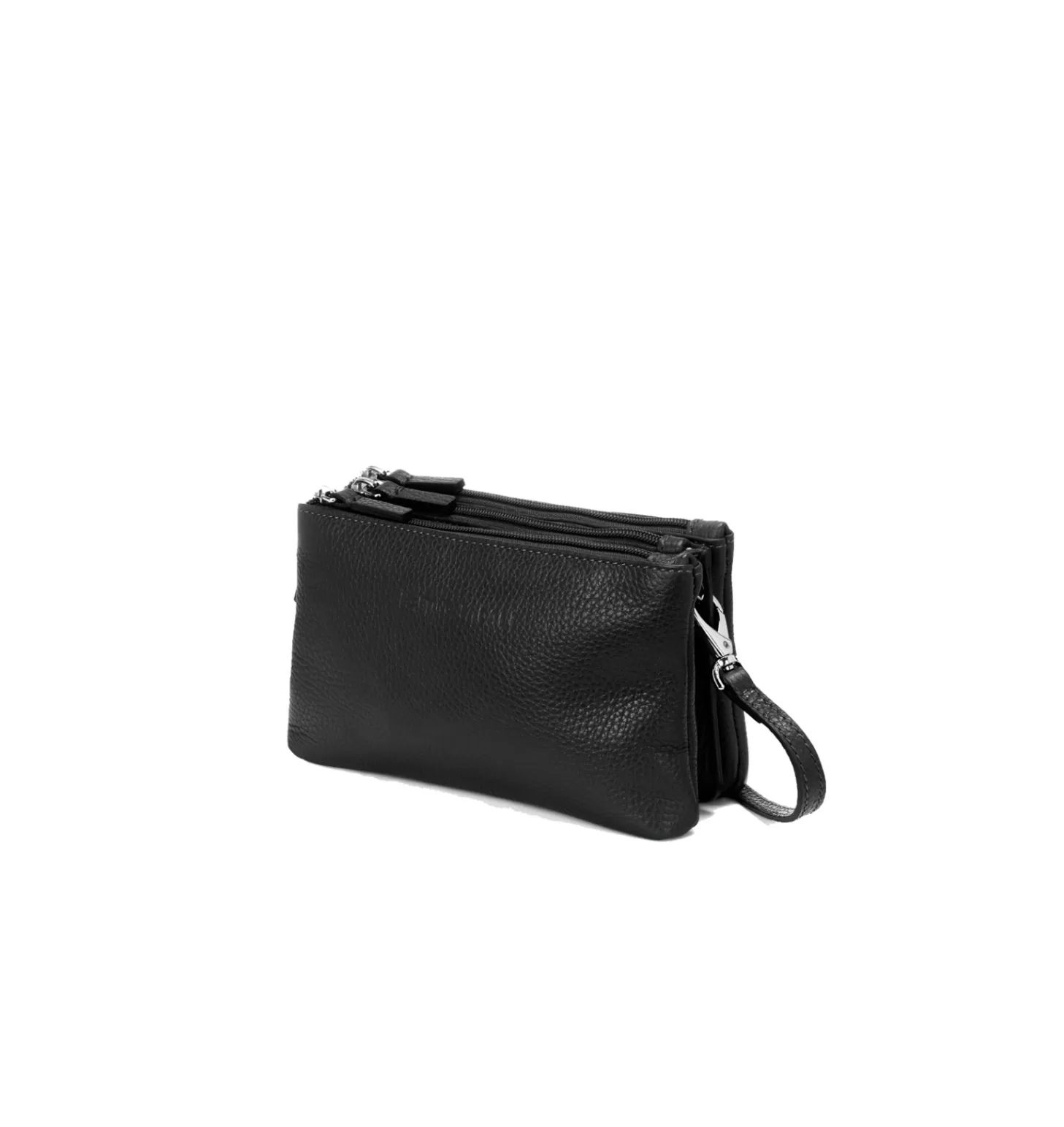 Women Martino Midali Borsa In Pelle Con Tre Zip