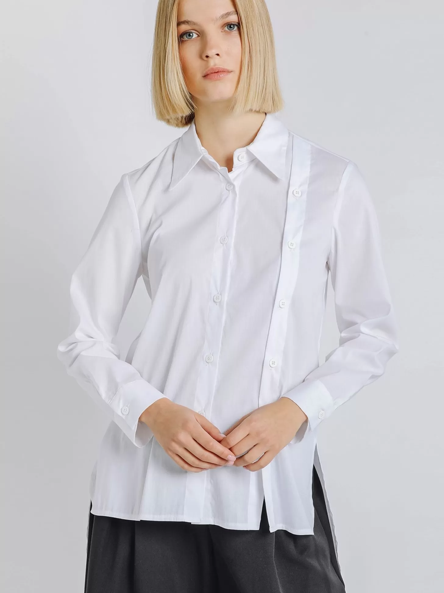 Women Martino Midali Camicia Fondo Scalato