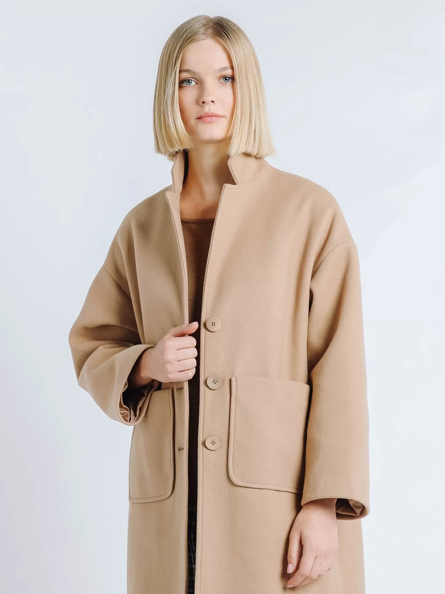 Women Martino Midali Cappotto In Panno