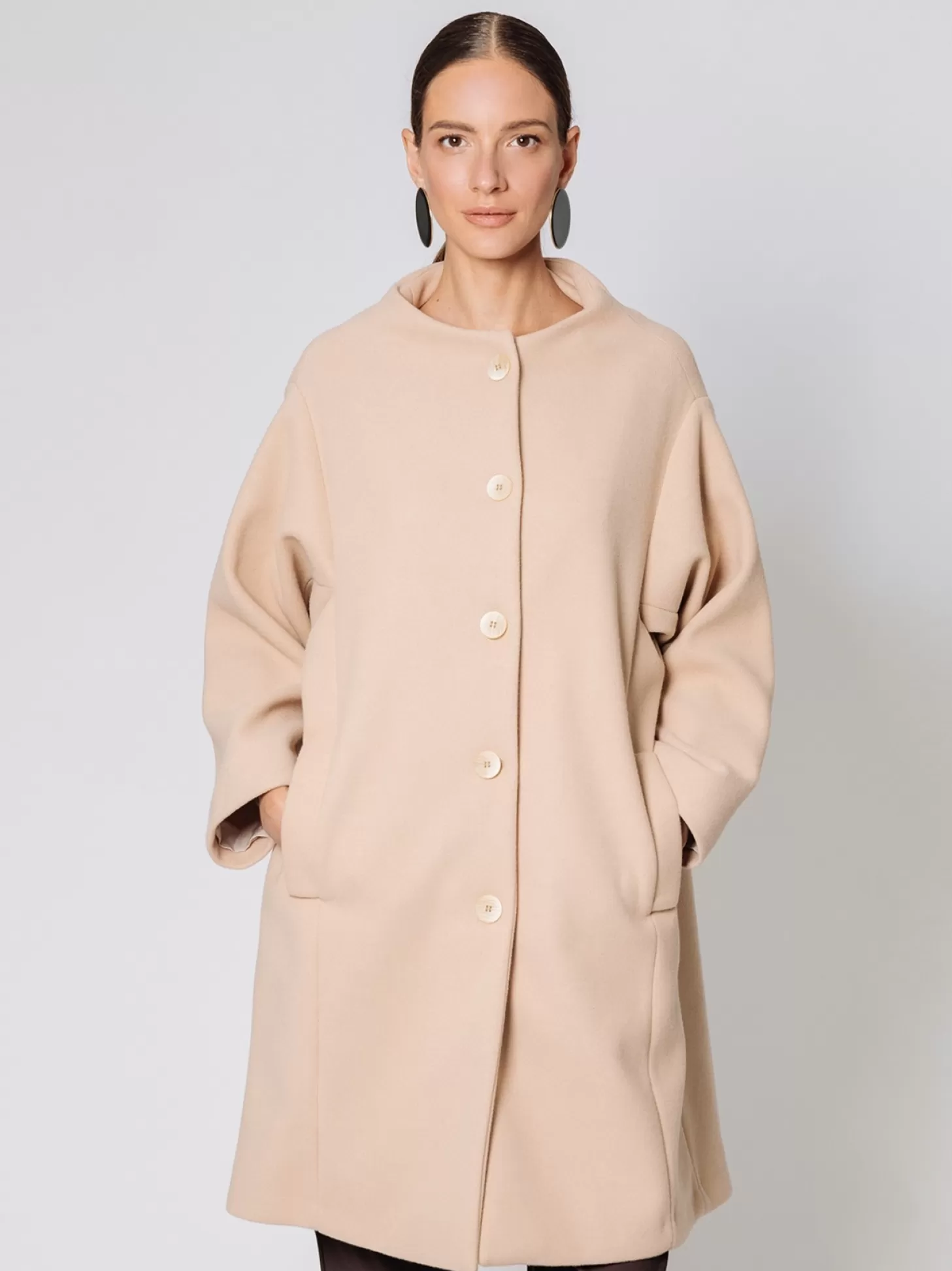 Women Martino Midali Cappotto In Panno