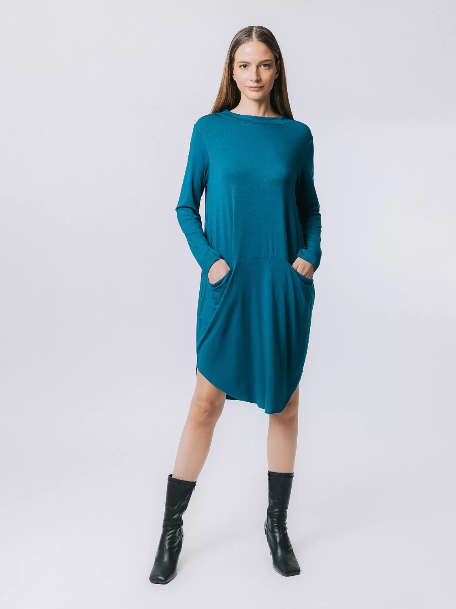 Women Martino Midali Cocoon Dress In Jersey