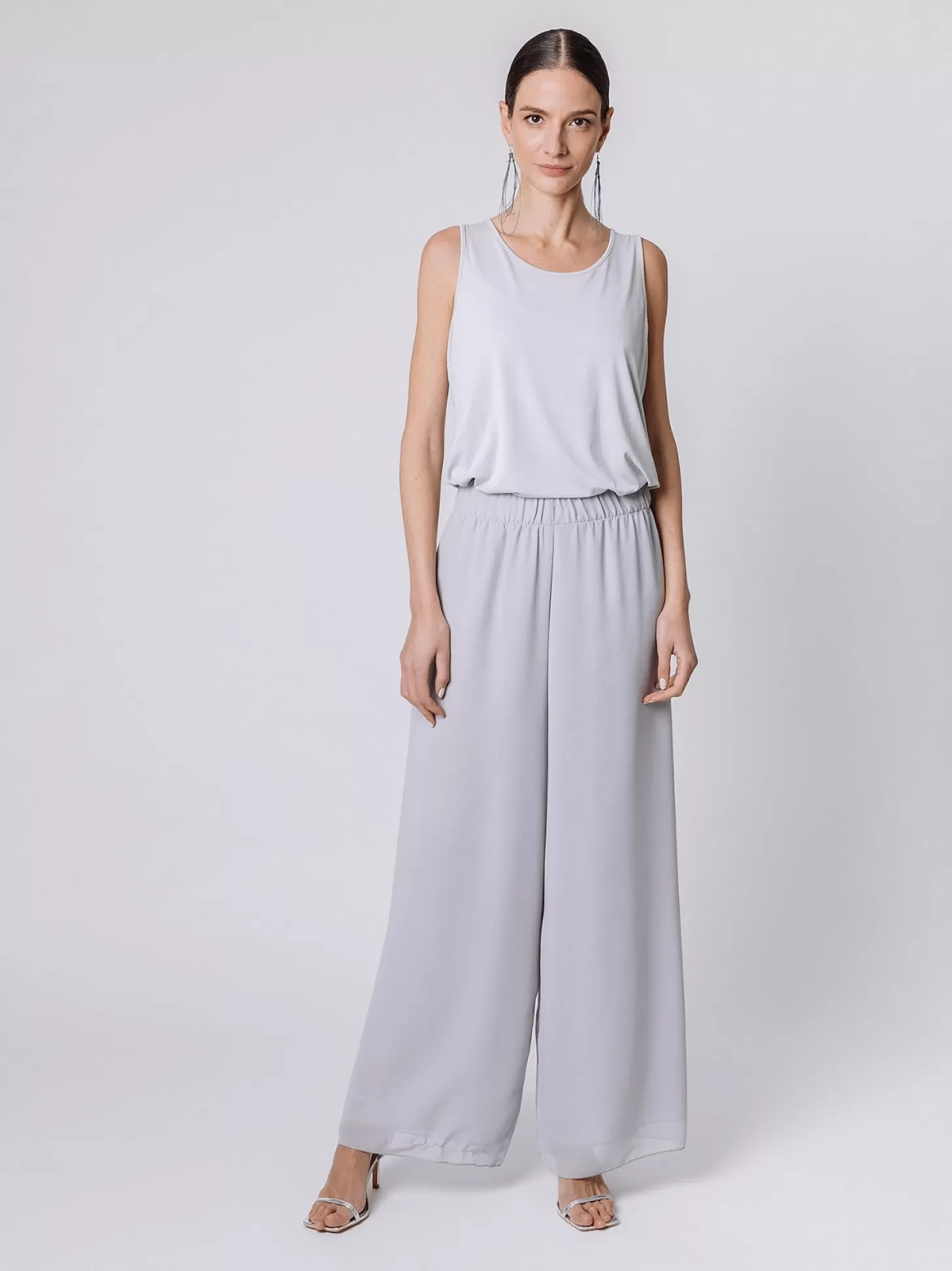 Women Martino Midali Double Chiffon Trousers