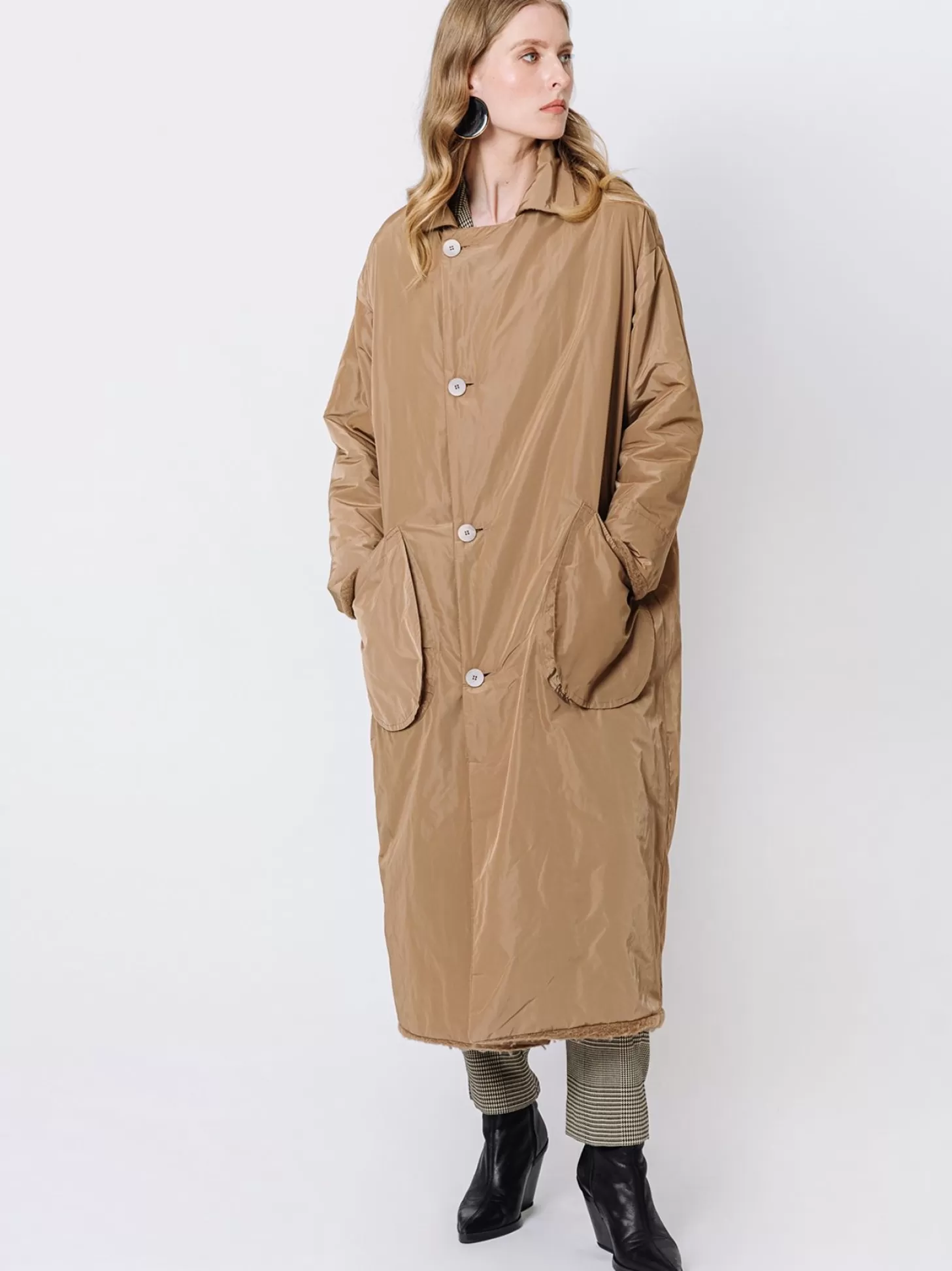 Women Martino Midali Double Face Coat