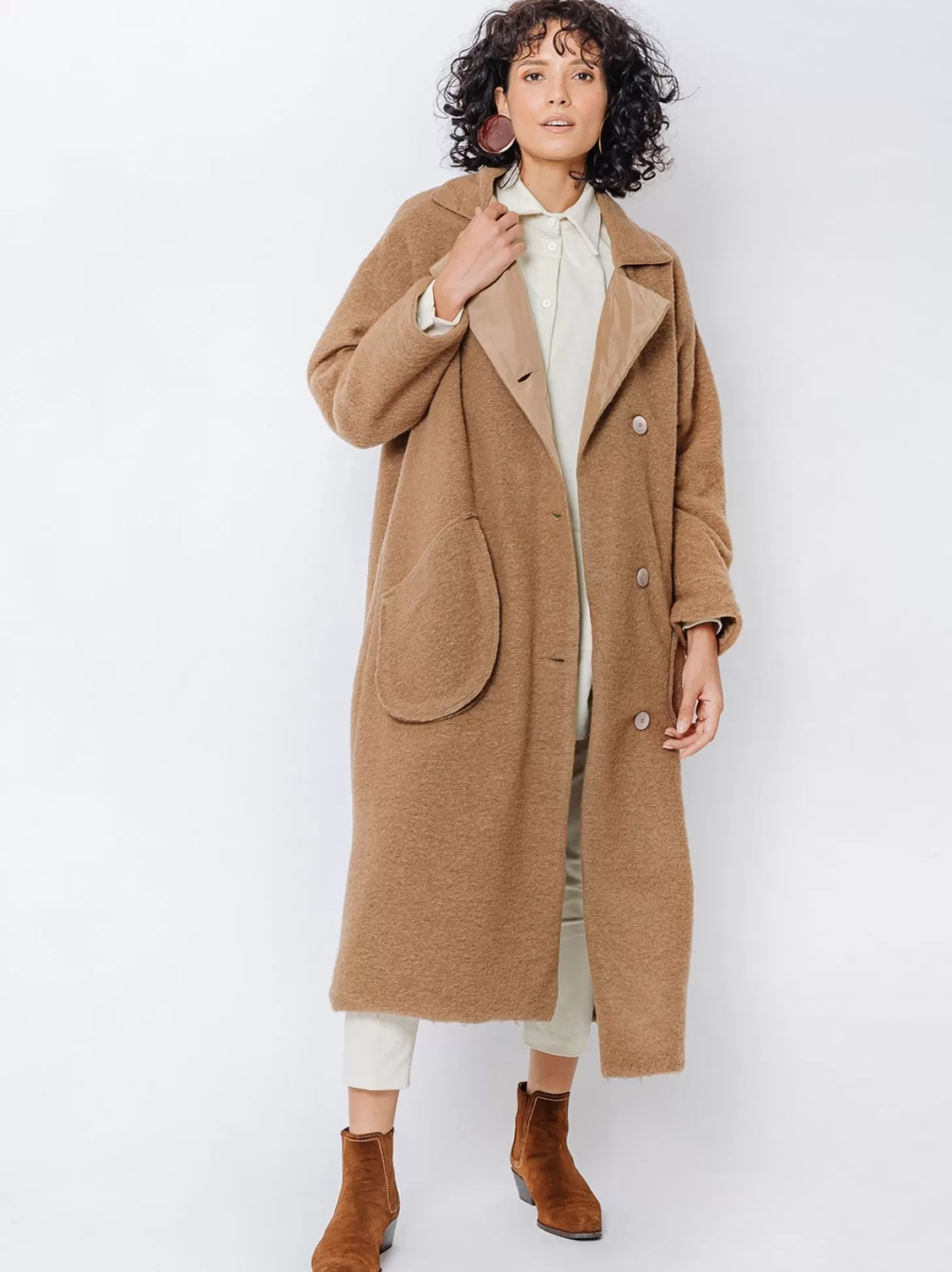 Women Martino Midali Double Face Coat