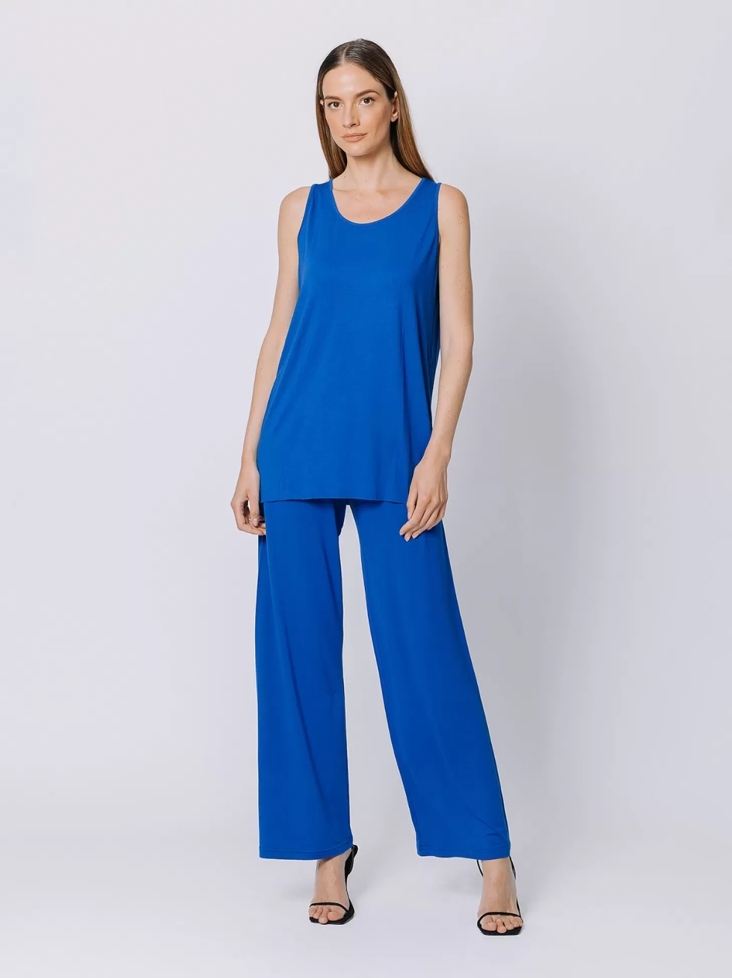 Women Martino Midali Electric Blue Tank Top