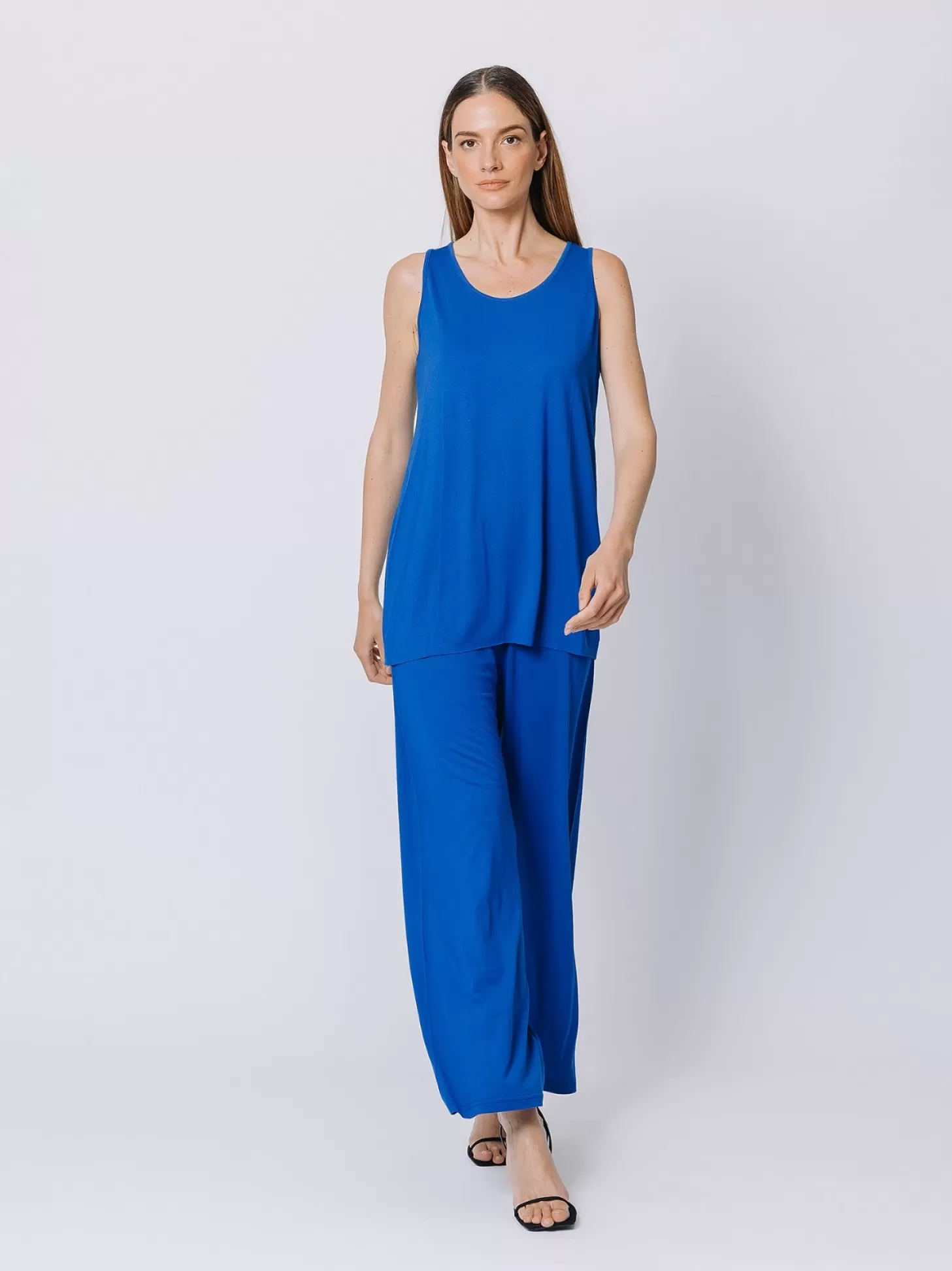 Women Martino Midali Electric Blue Tank Top