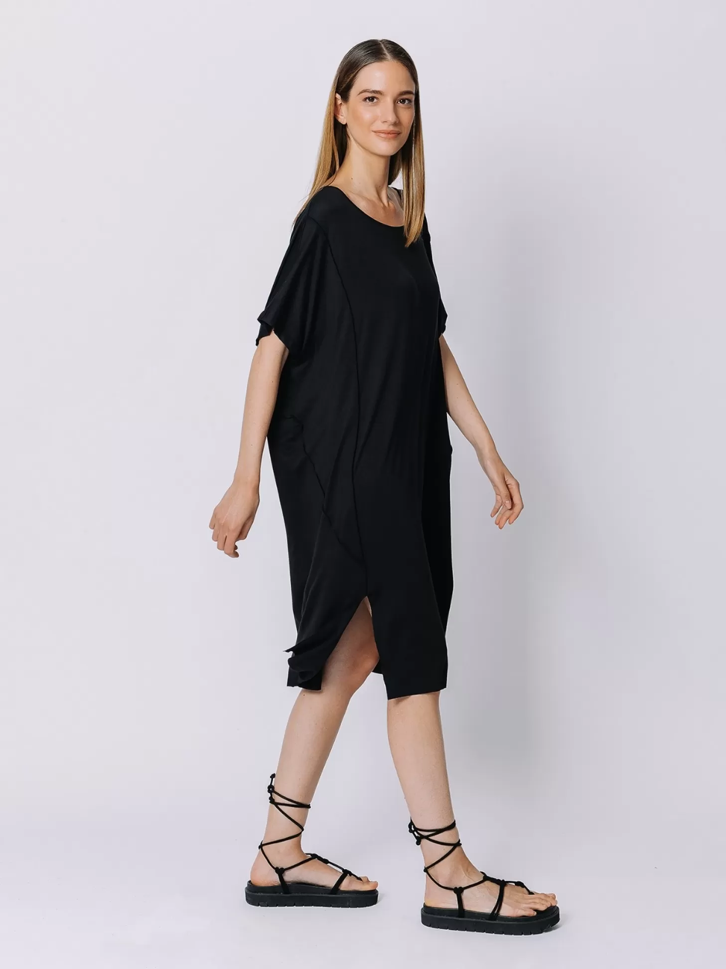 Women Martino Midali Exposed Seams Maxi Dress