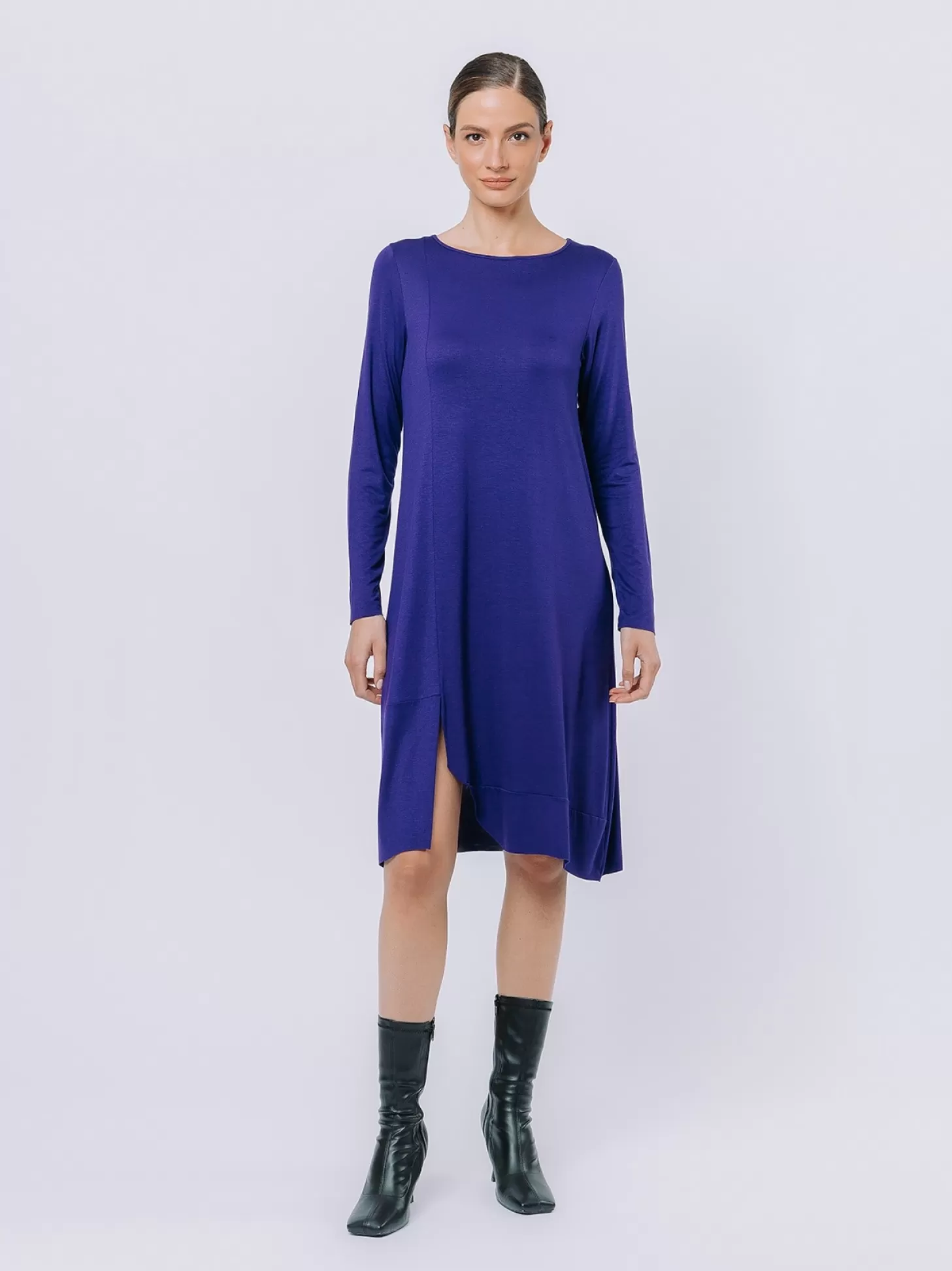 Women Martino Midali Flared Jersey Dress