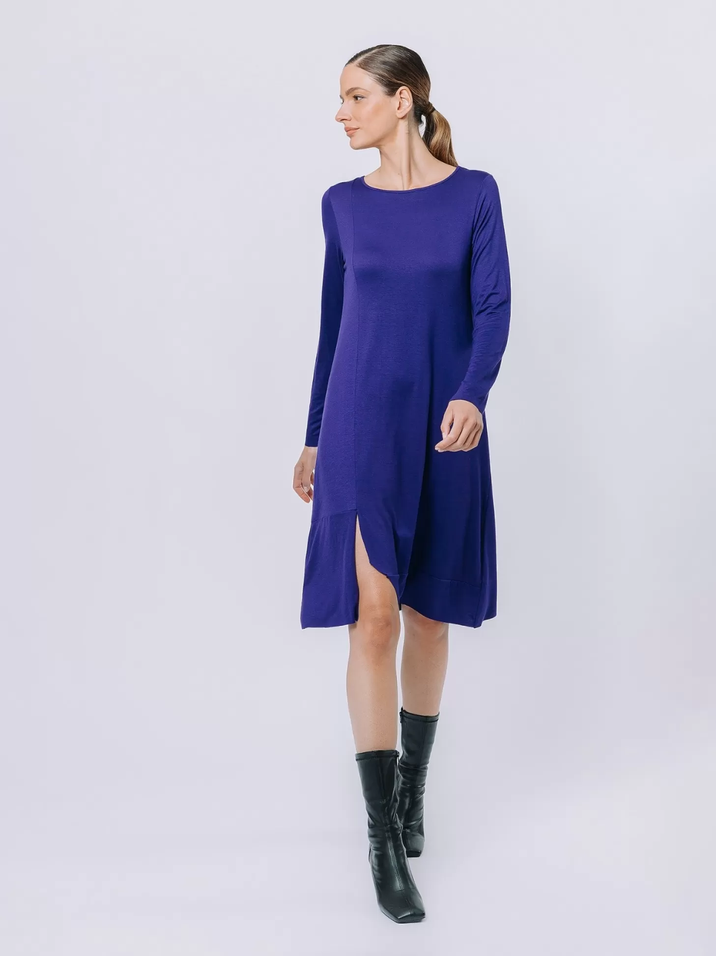 Women Martino Midali Flared Jersey Dress