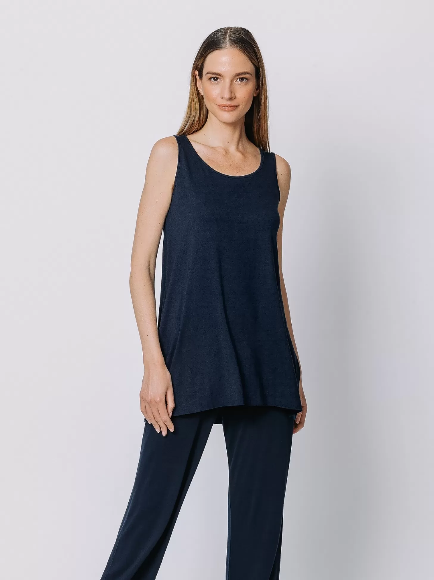 Women Martino Midali Flared Tank Top