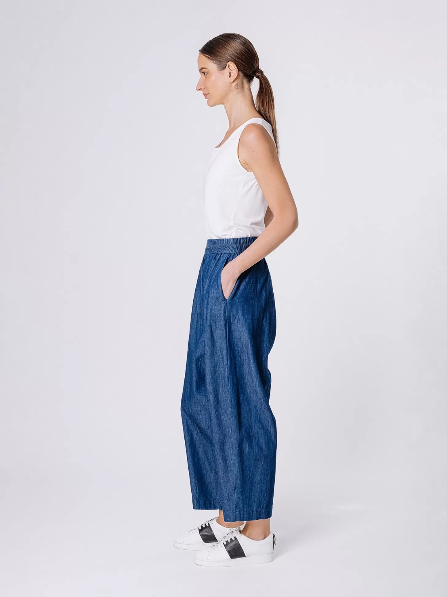 Women Martino Midali Gaucho Jeans