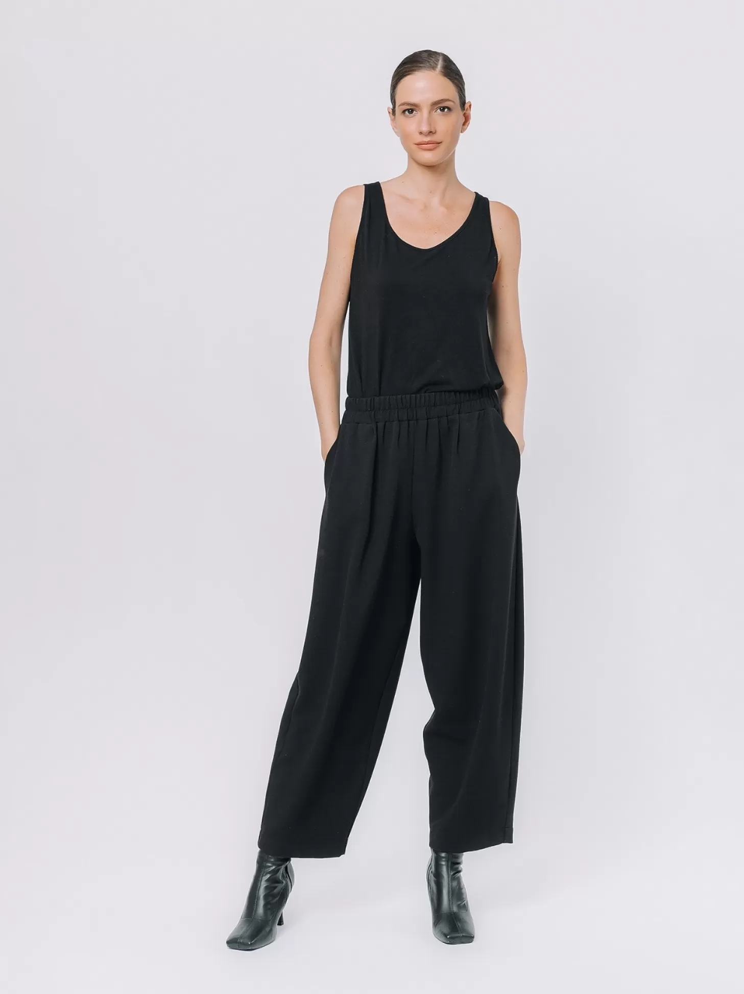 Women Martino Midali Gaucho Trousers In Crepe