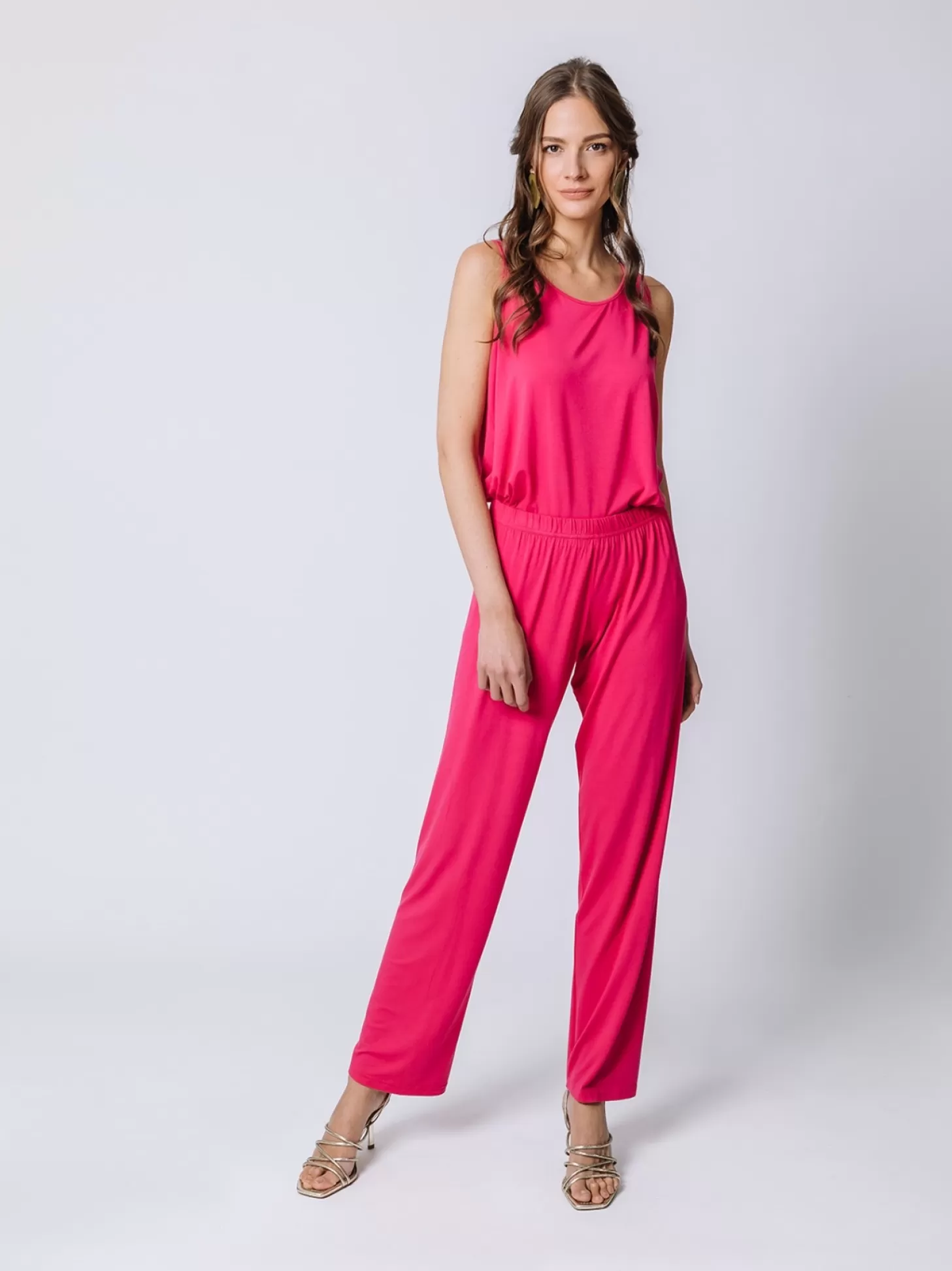 Women Martino Midali Jersey Loose Trousers