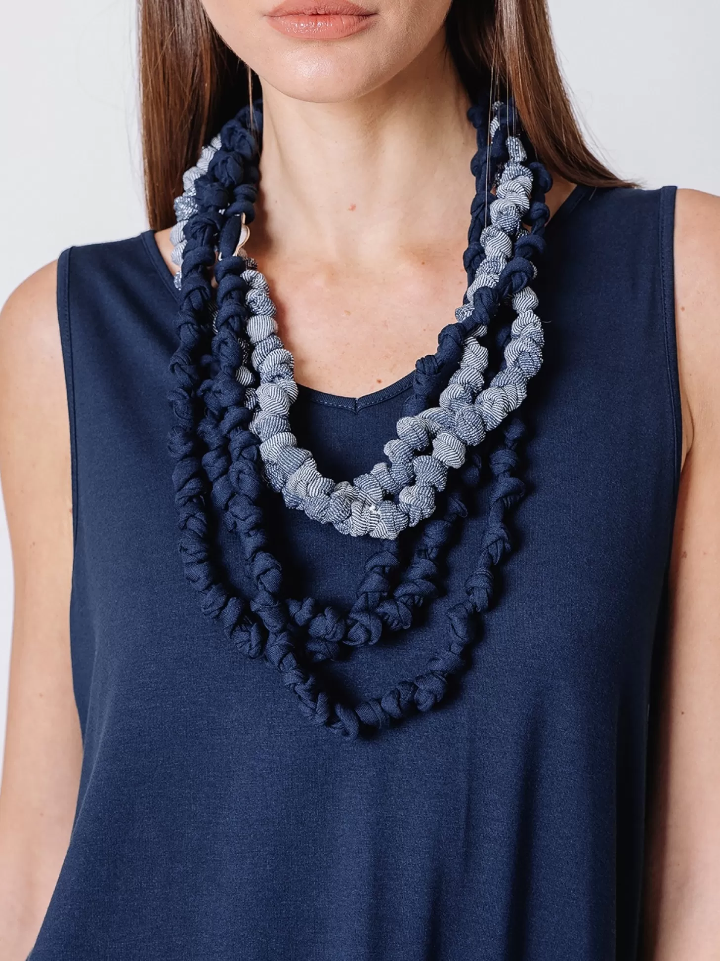 Women Martino Midali Knotted Necklace