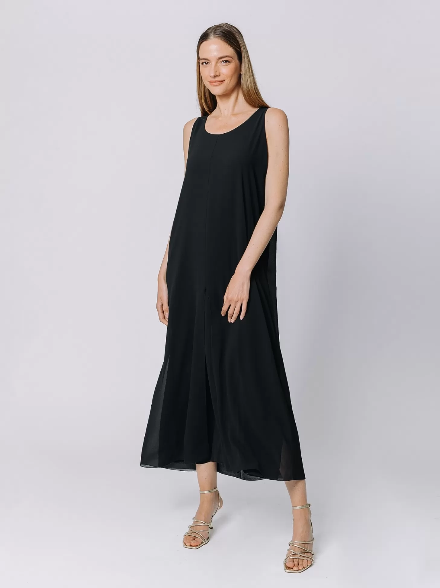 Women Martino Midali Long Chiffon Dress