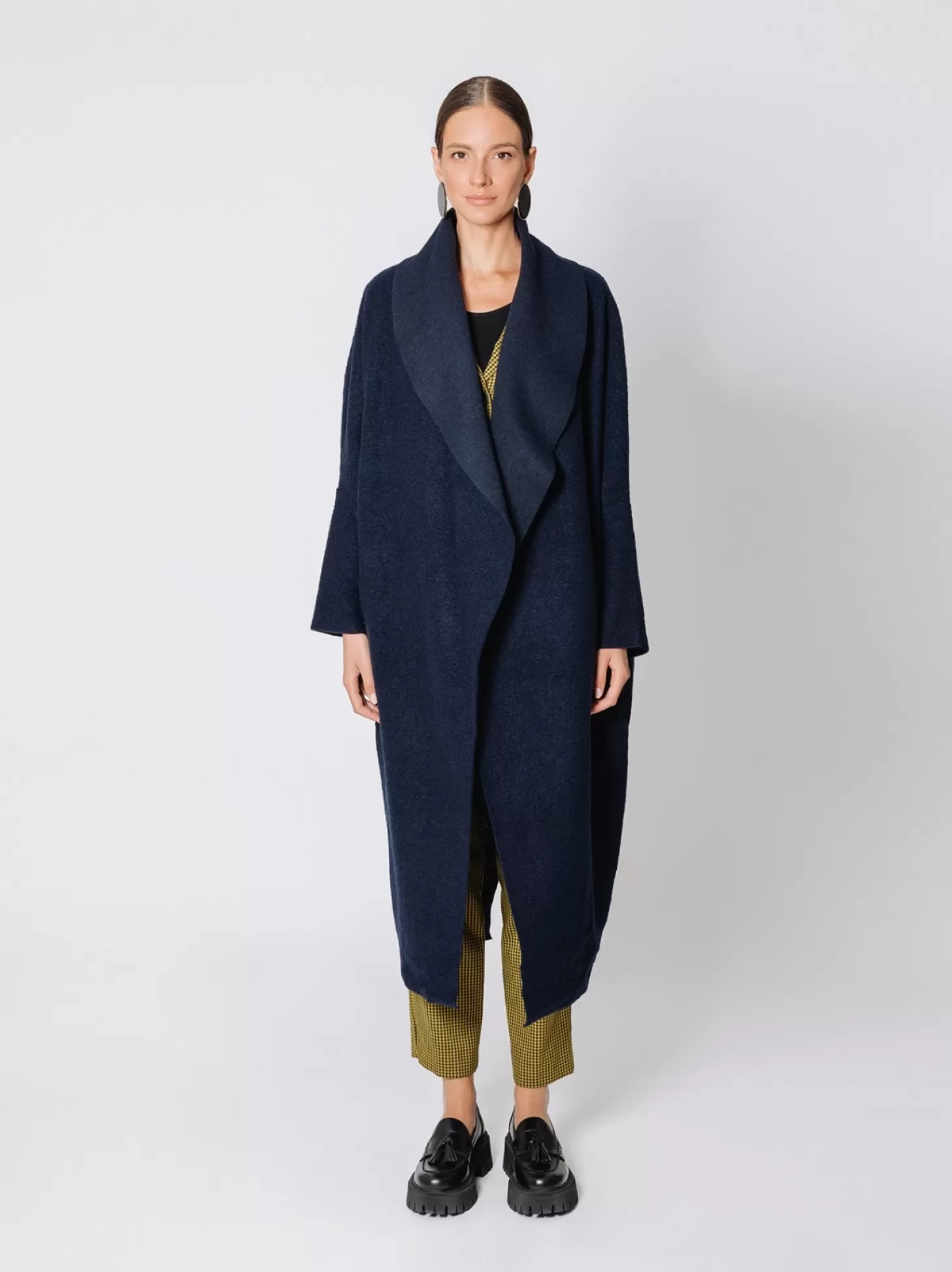 Women Martino Midali Maxi Cardigan In Lana Cotta