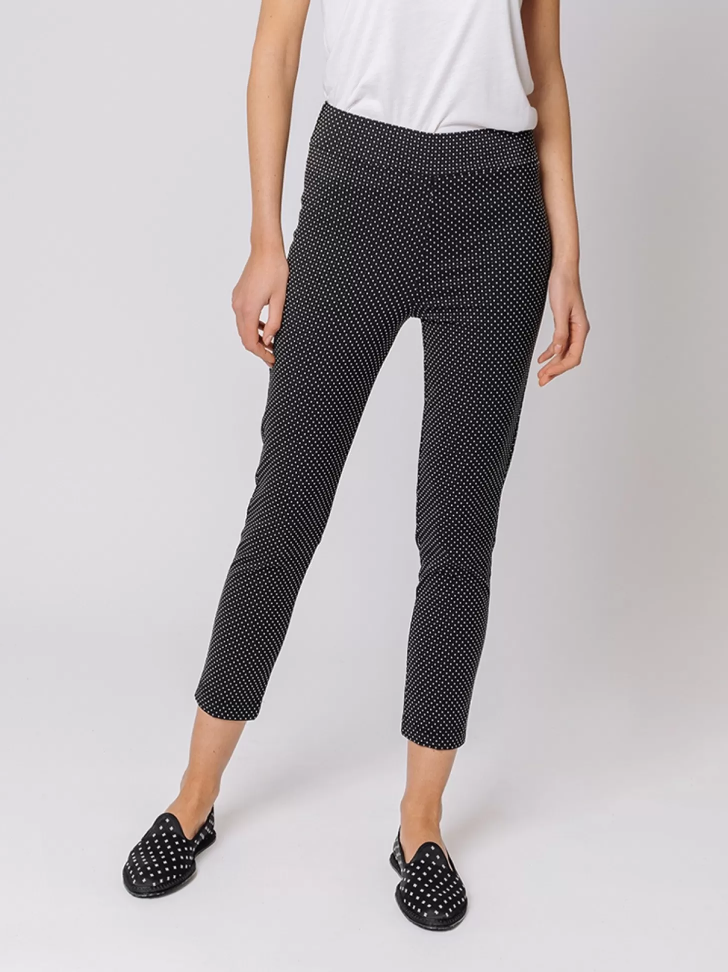 Women Martino Midali Micro Pois Skinny Trousers