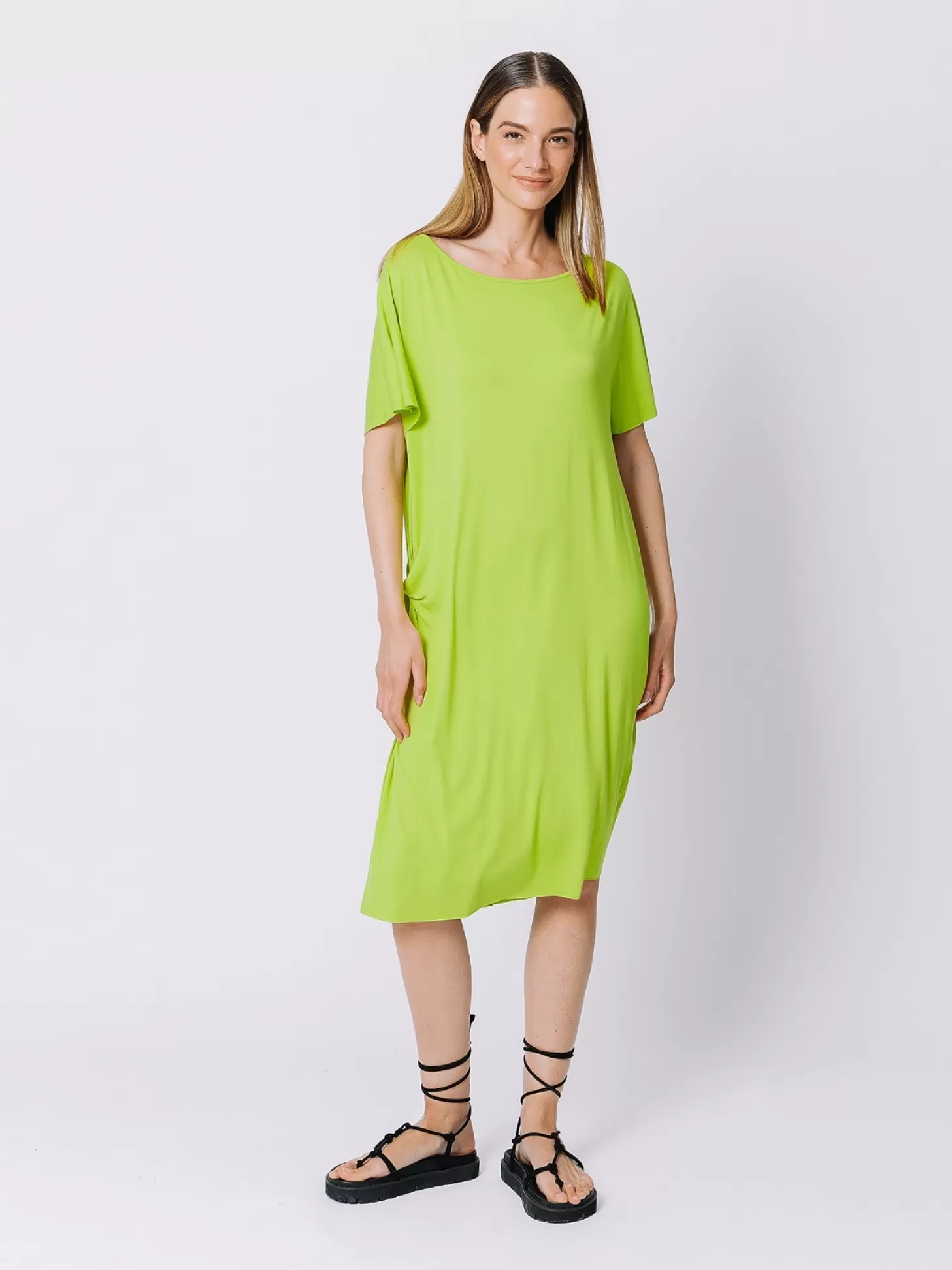 Women Martino Midali Midi Dress With Knot