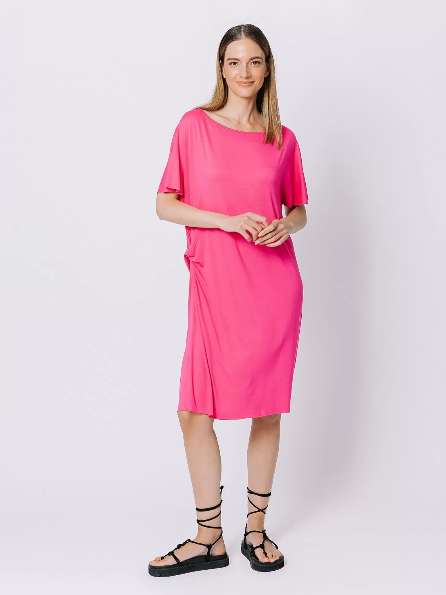 Women Martino Midali Midi Dress With Knot