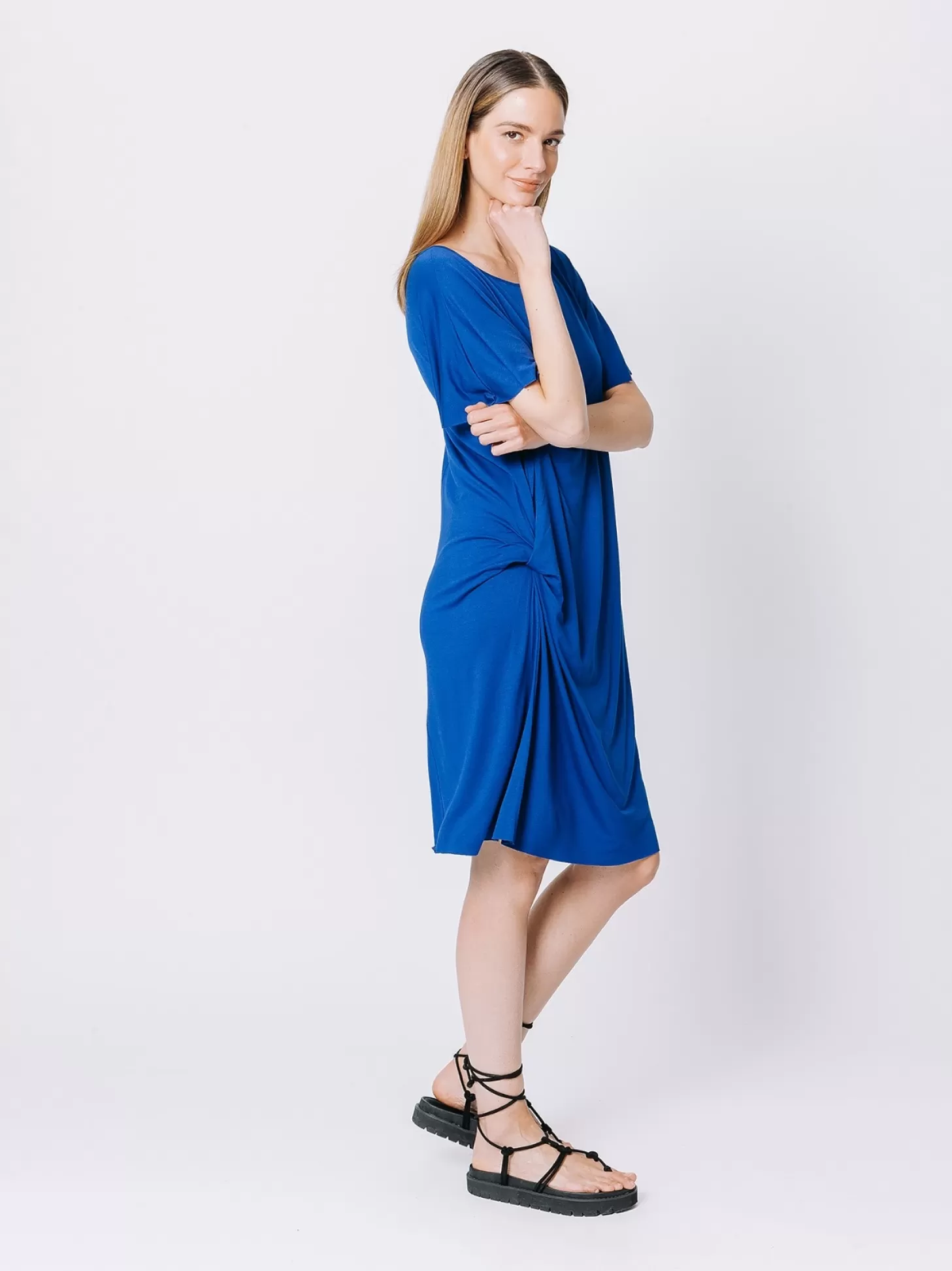 Women Martino Midali Midi Dress With Knot