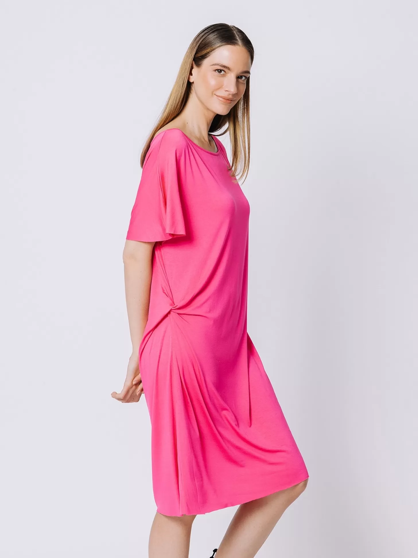 Women Martino Midali Midi Dress With Knot