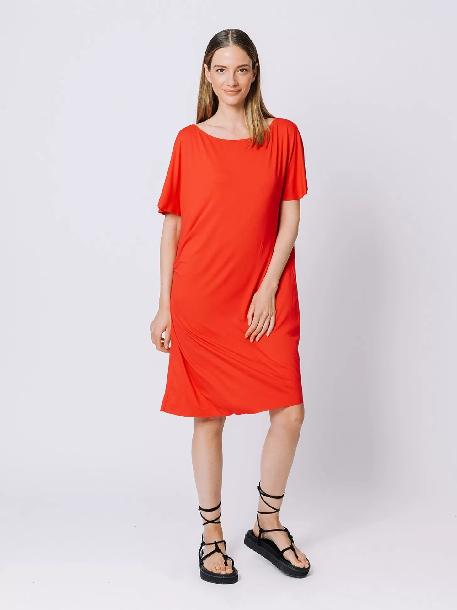 Women Martino Midali Midi Dress With Knot