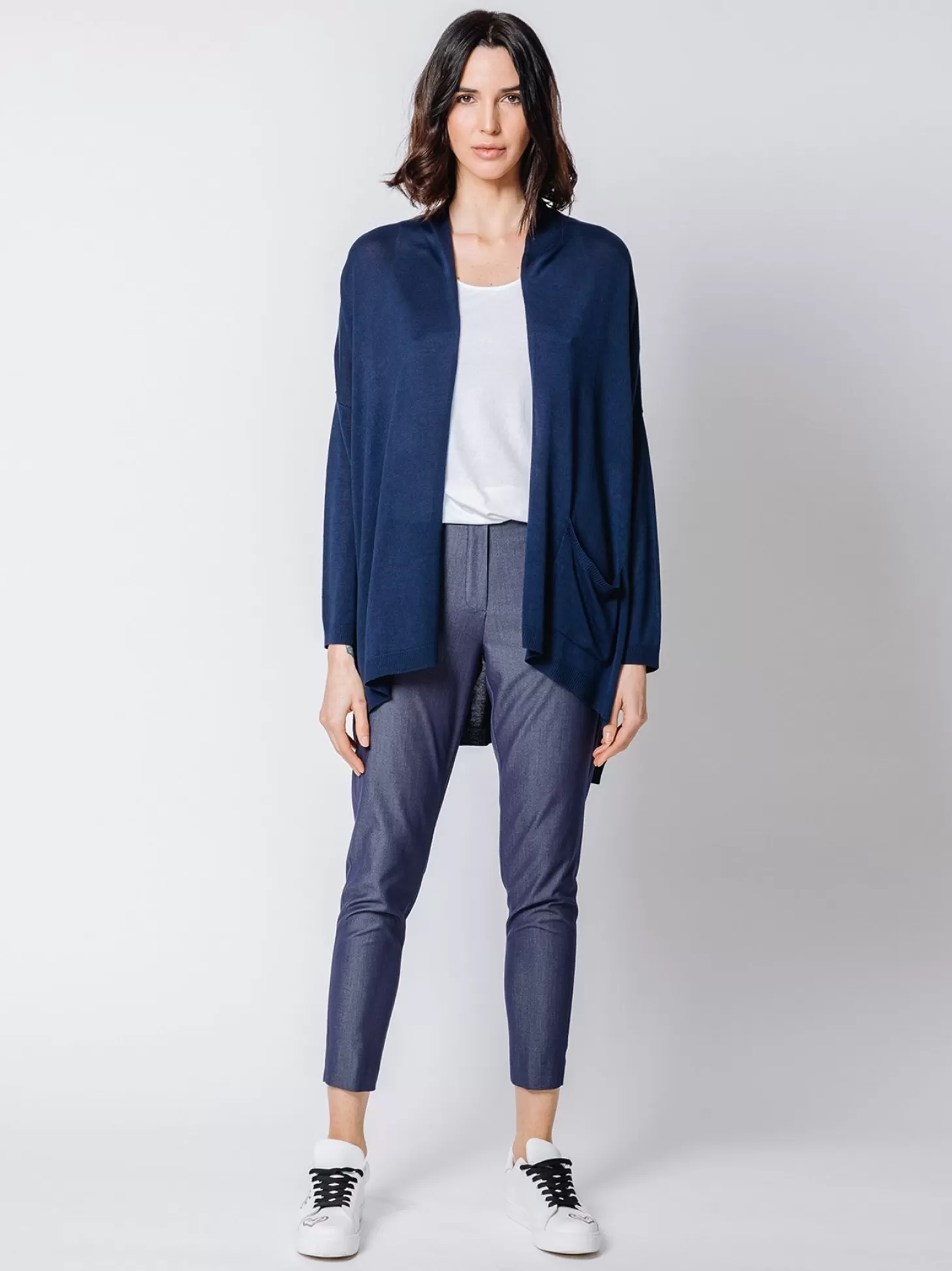 Women Martino Midali Over-Shaped Cardigan In Blue