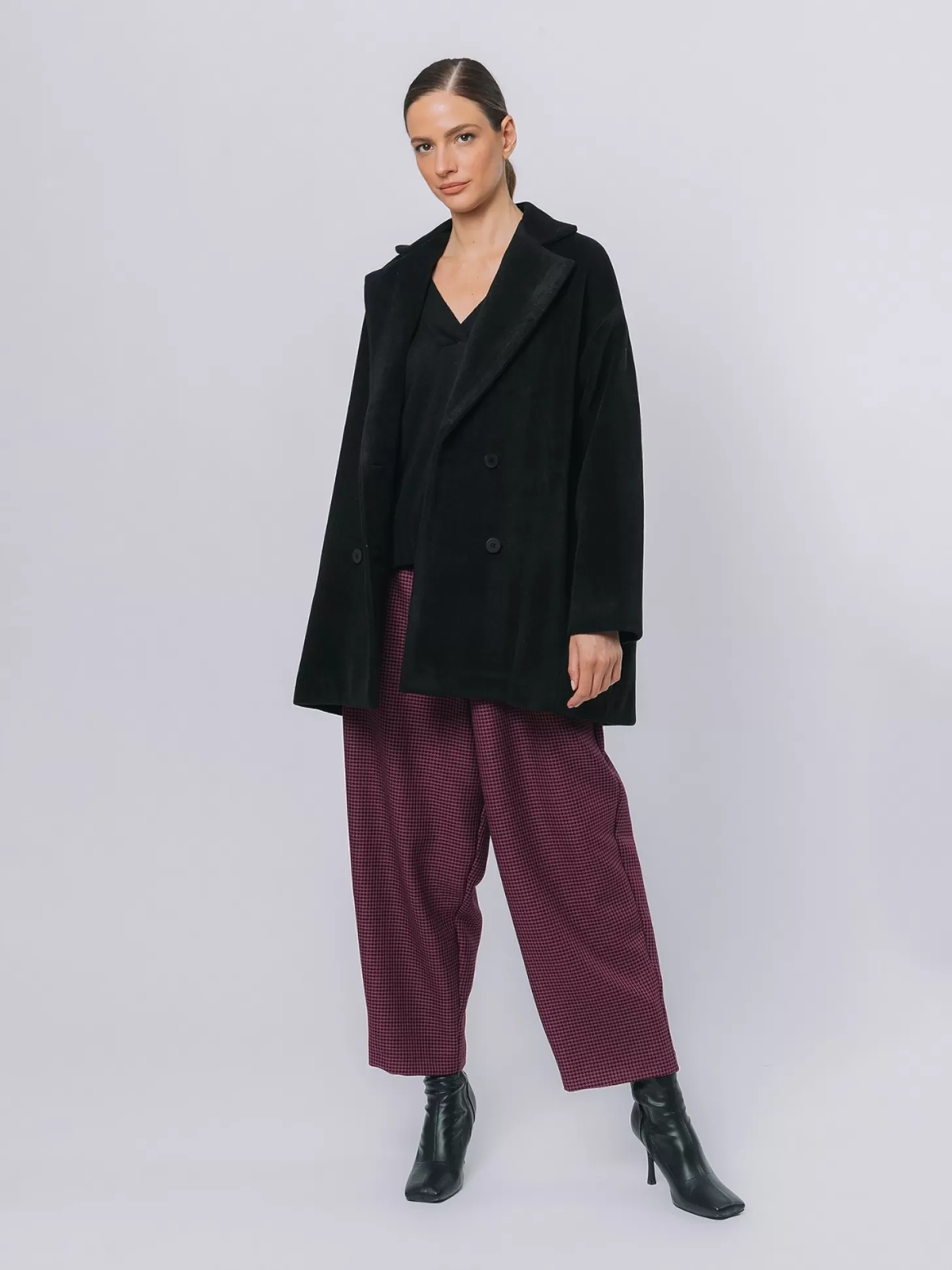 Women Martino Midali Oversize Velour Jacket