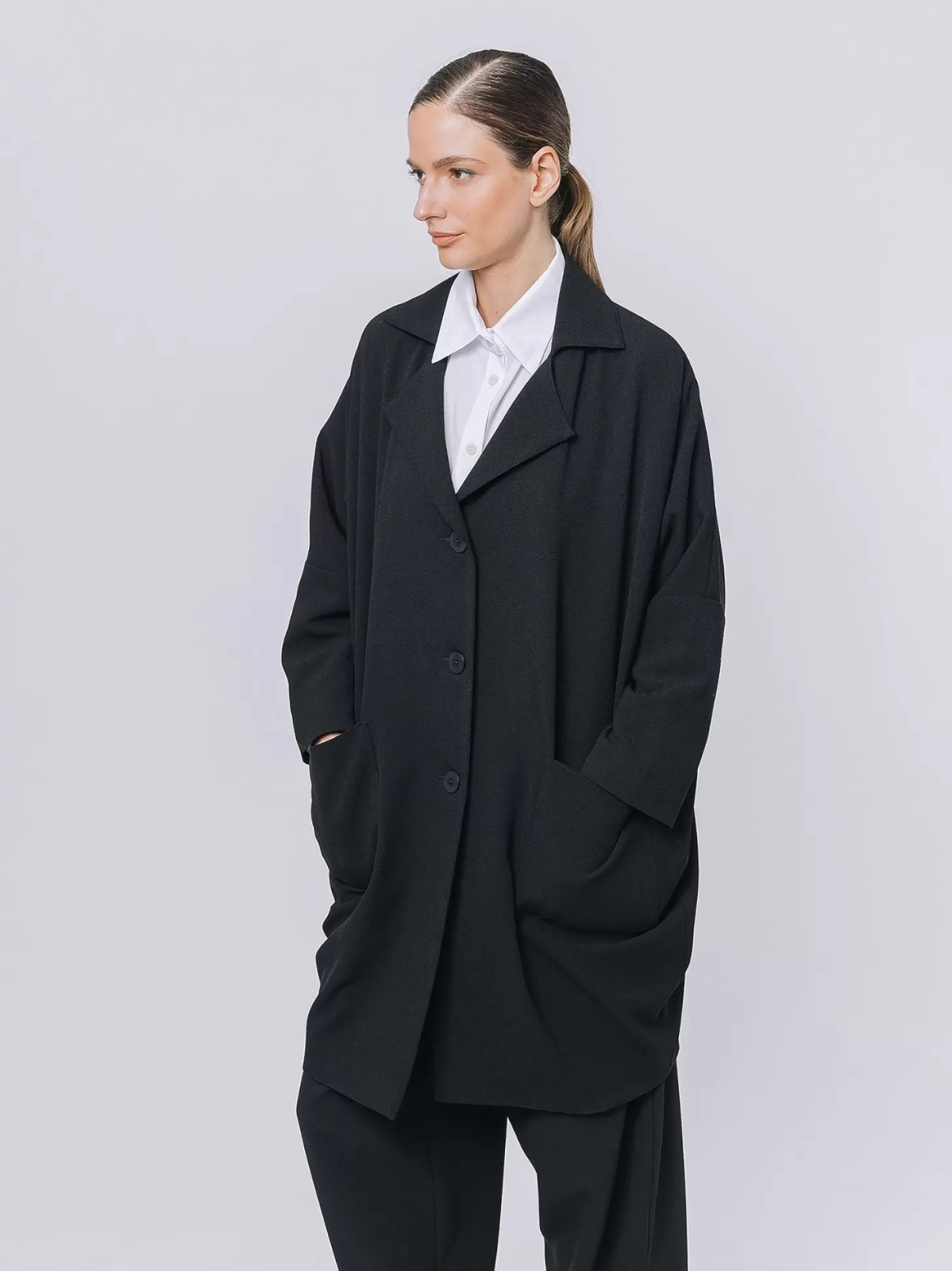 Women Martino Midali Oversized Blazer In Crepe