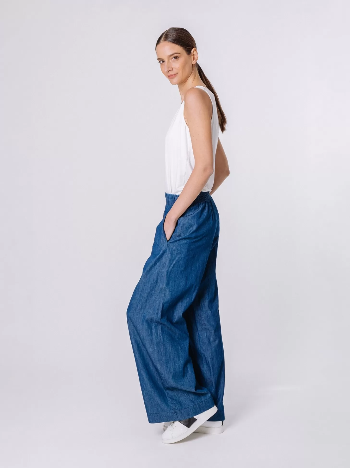 Women Martino Midali Palazzo Jeans