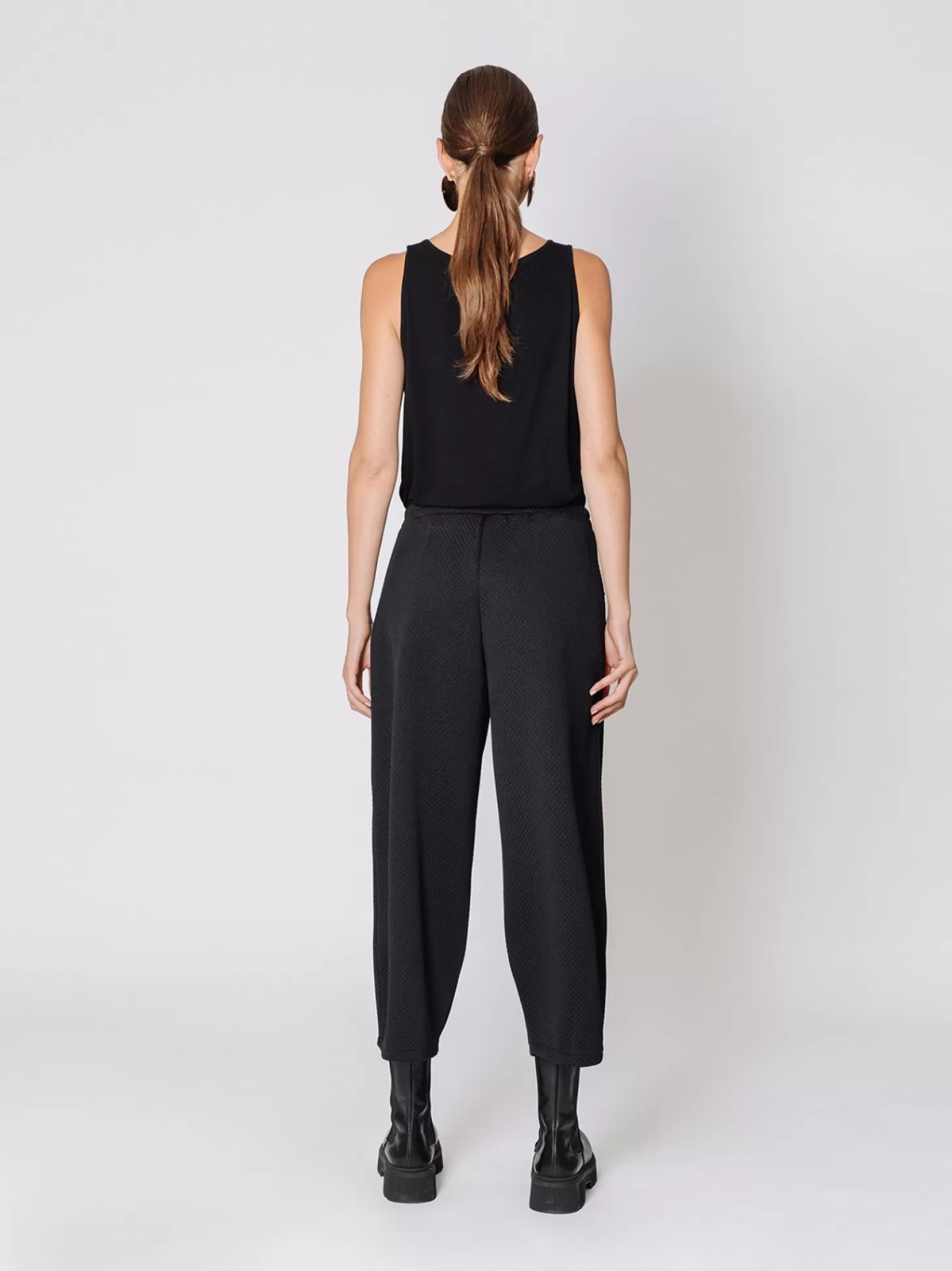 Women Martino Midali Pantalone Cropped Matelasse