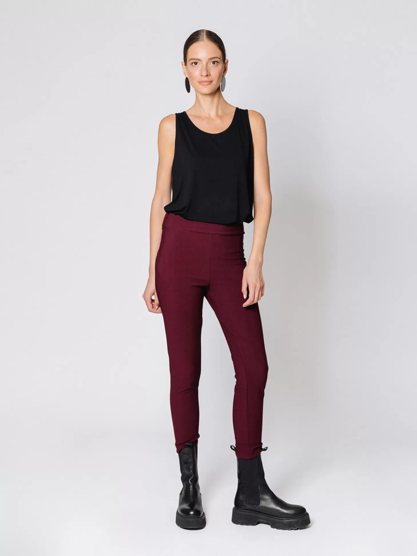 Women Martino Midali Pantaloni Skinny Mini Ottoman