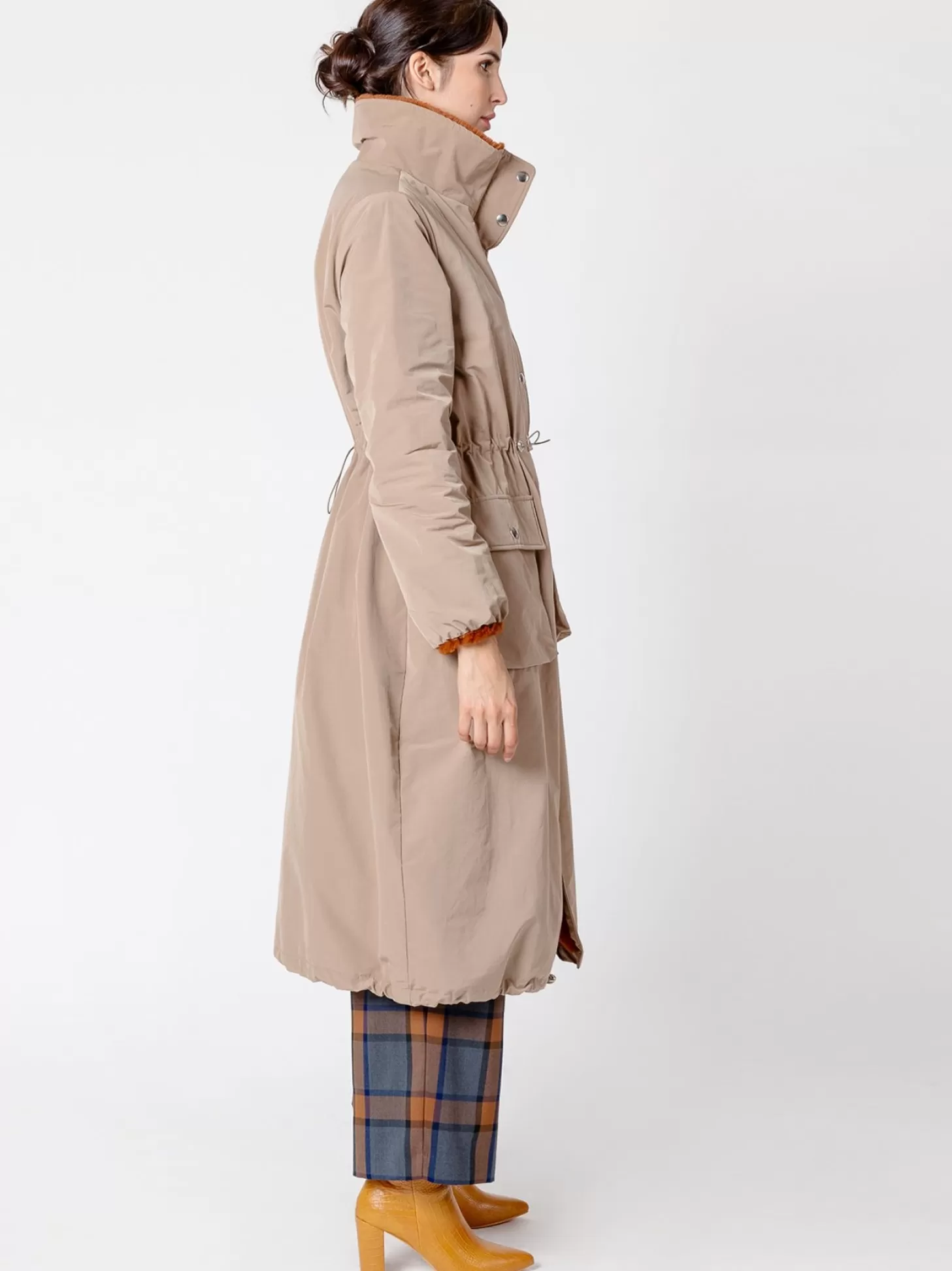 Women Martino Midali Parka Con Ecopelliccia Interna