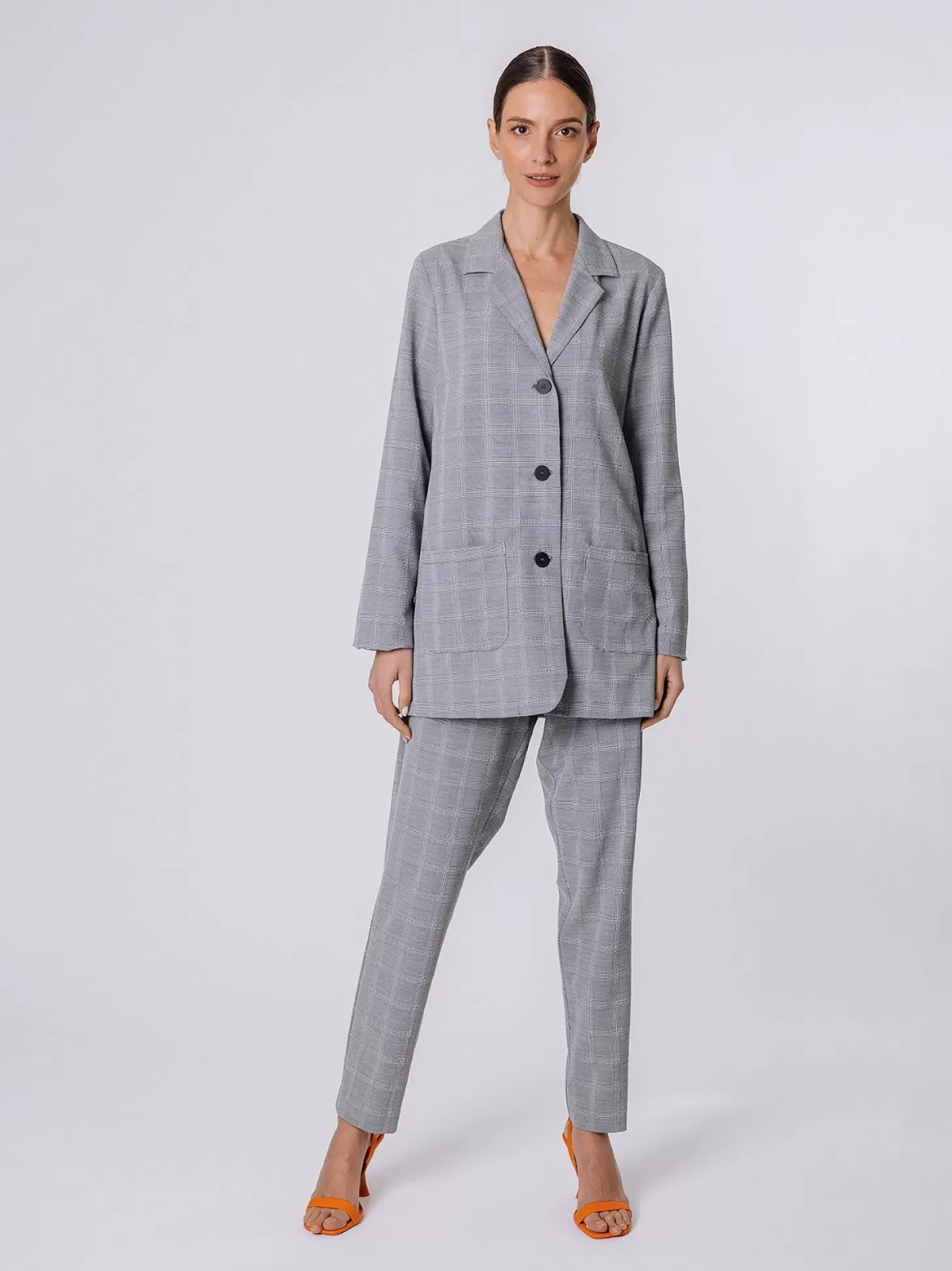 Women Martino Midali Prince Of Wales Blazer