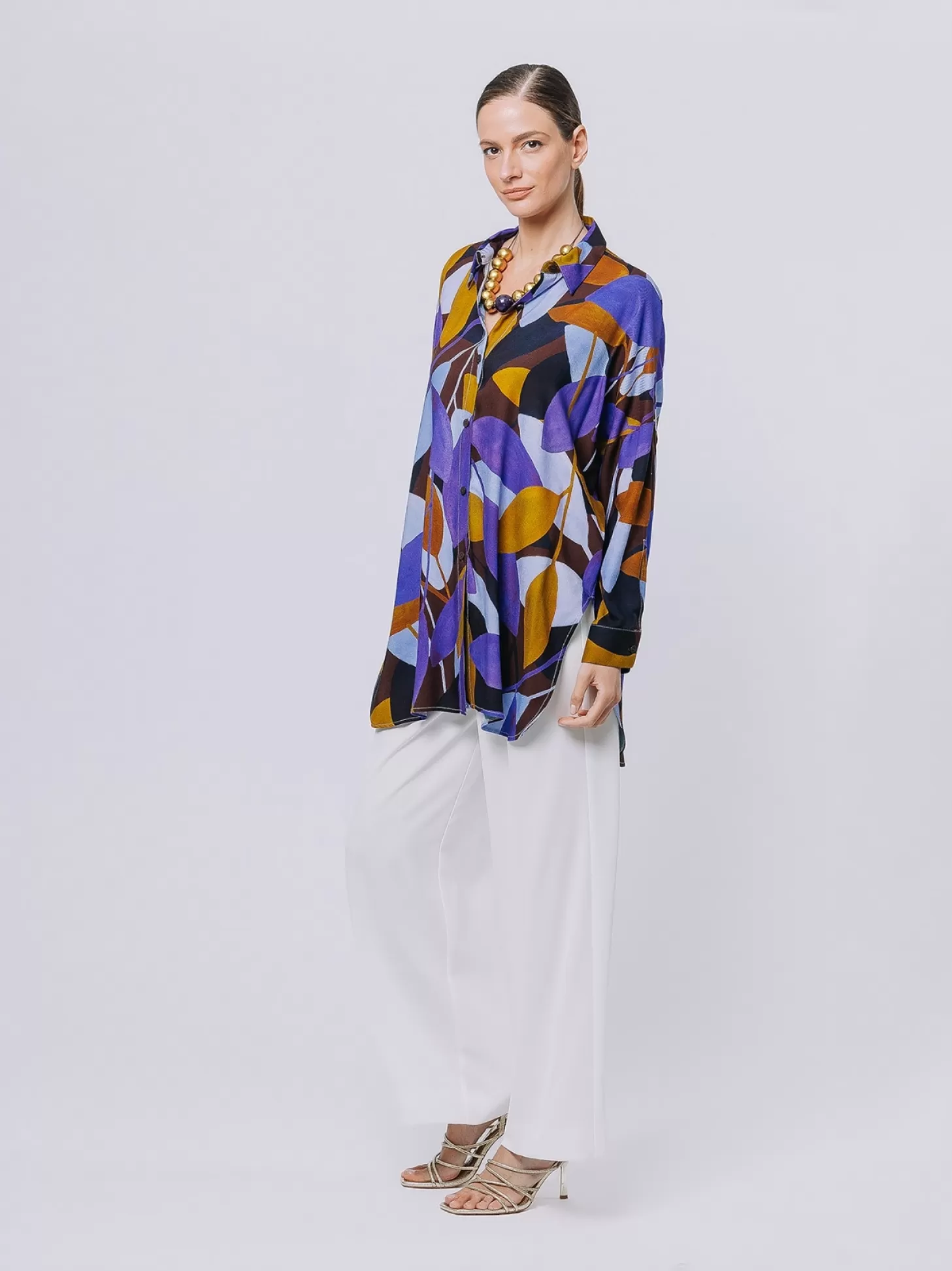 Women Martino Midali Reborn Art Maxi Shirt - Limited Edition