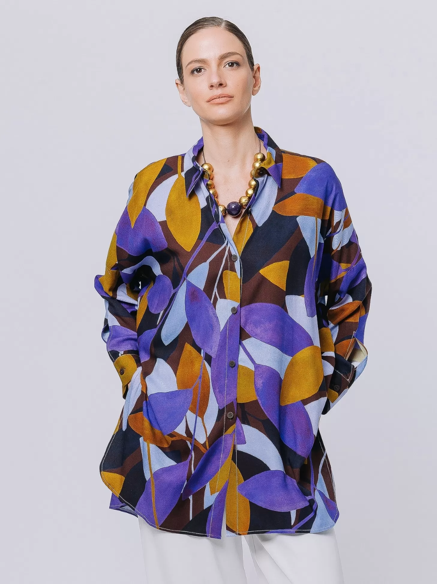 Women Martino Midali Reborn Art Maxi Shirt - Limited Edition