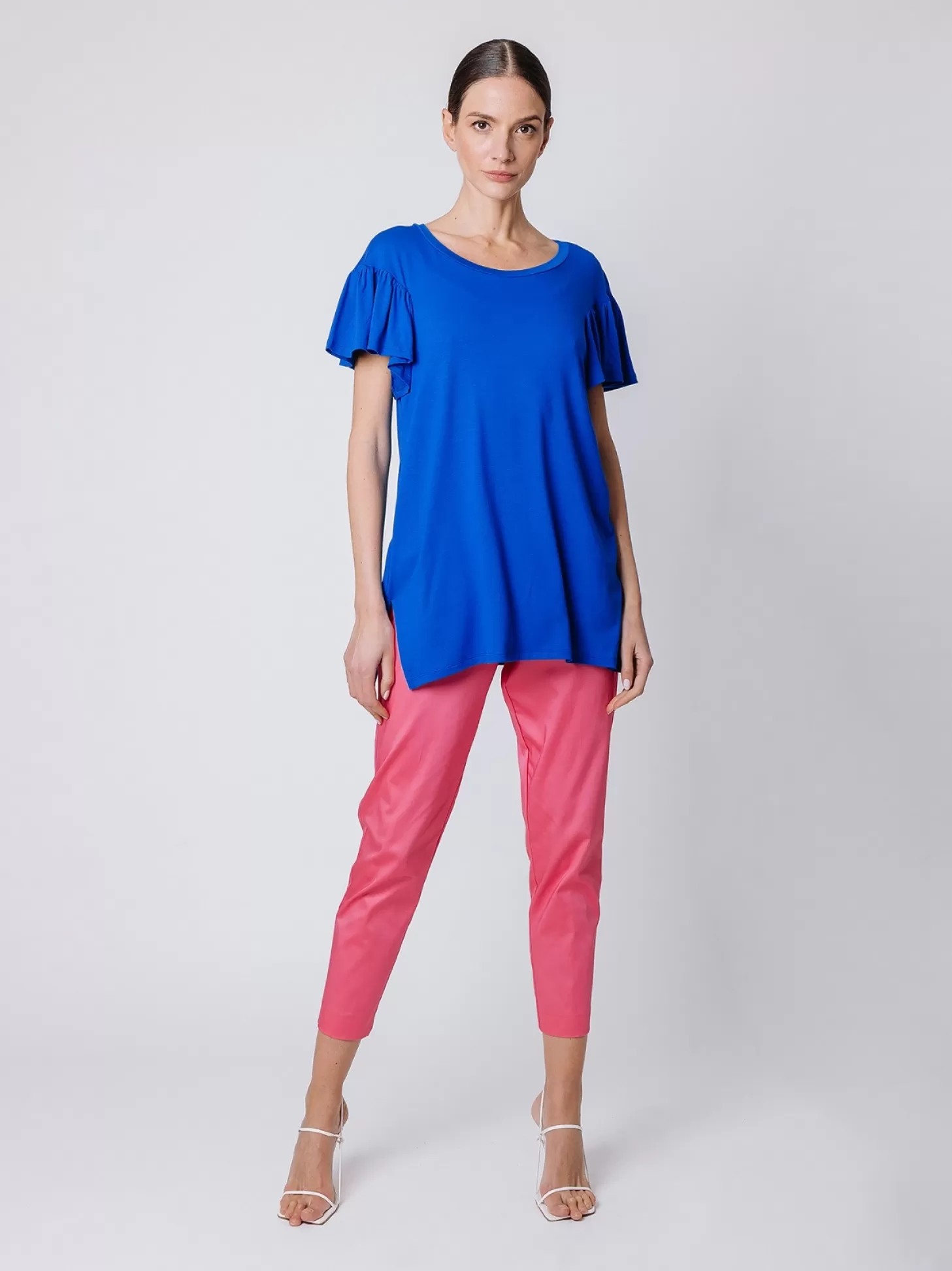 Women Martino Midali Ruffle T-Shirt