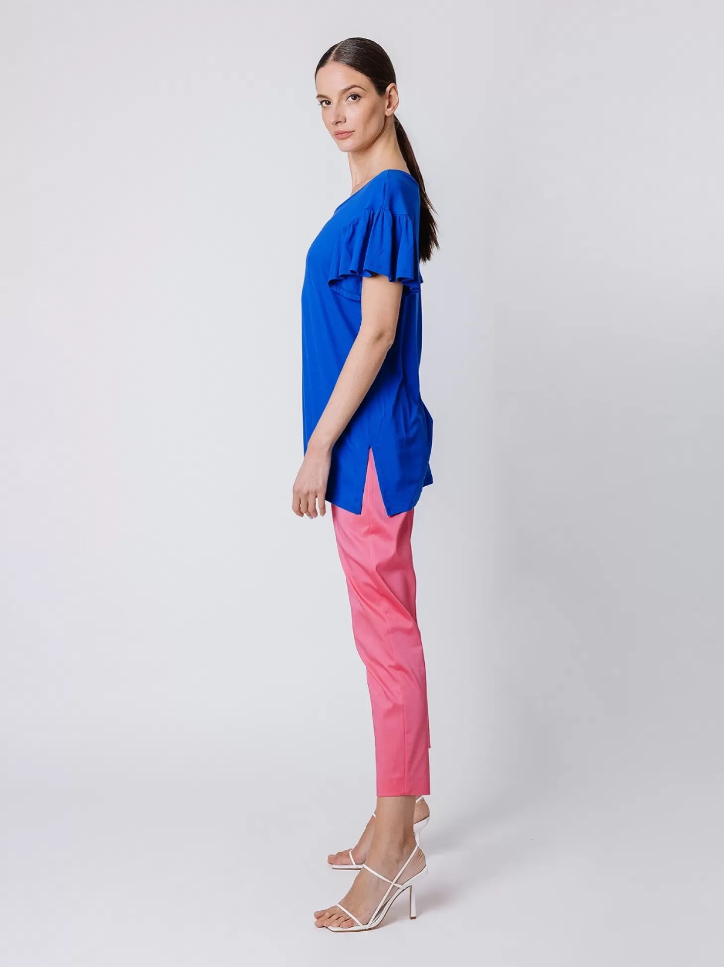 Women Martino Midali Ruffle T-Shirt