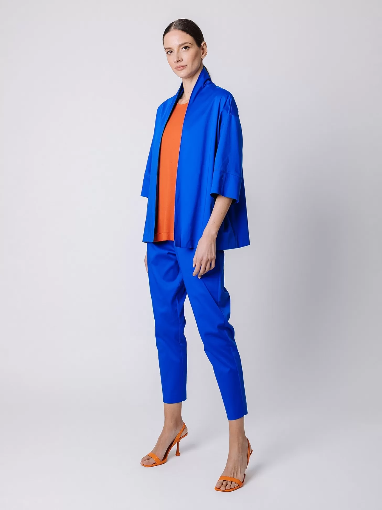 Women Martino Midali Satin Kimono Jacket