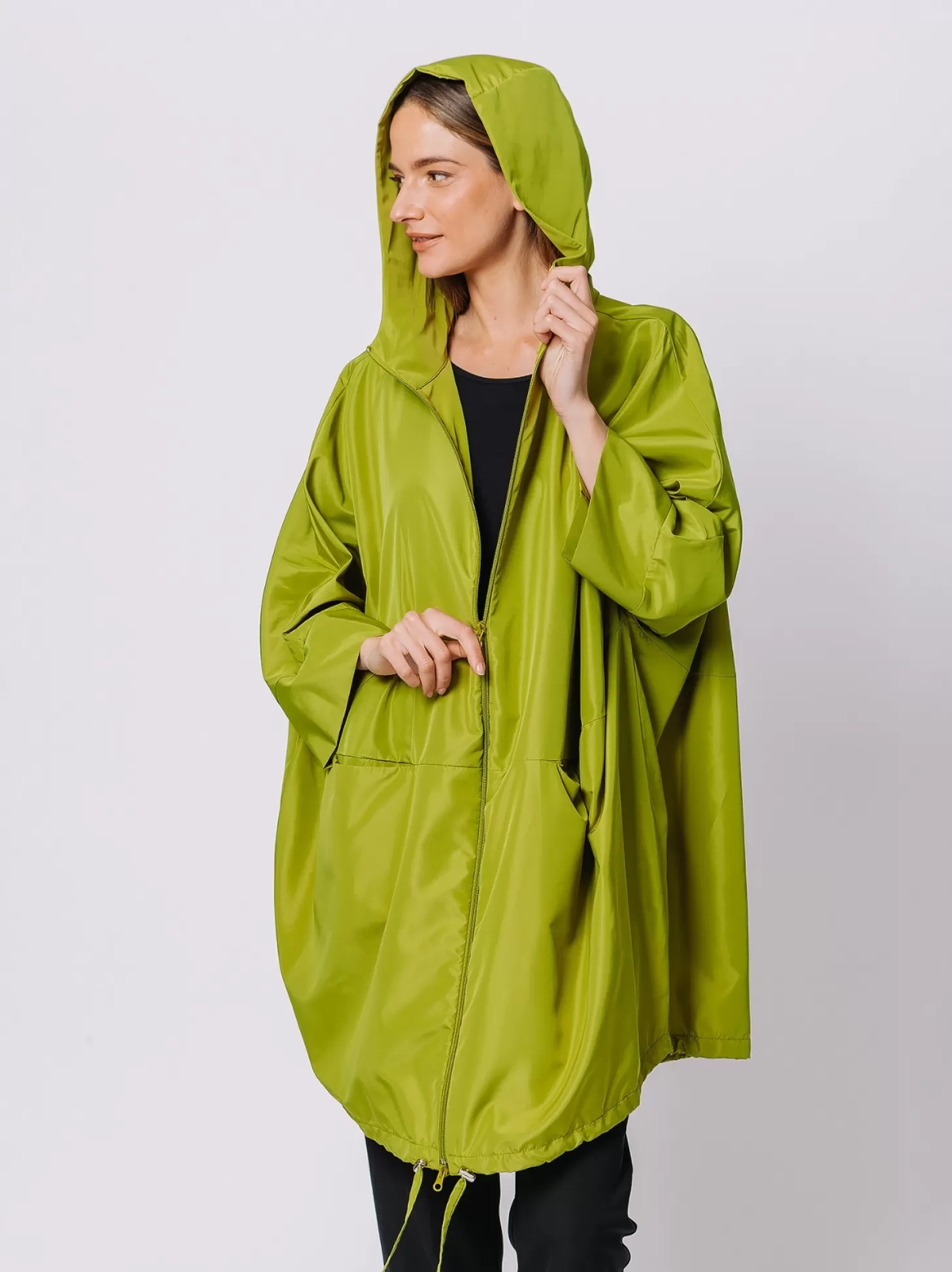 Women Martino Midali Sporty Oversize Rainjacket