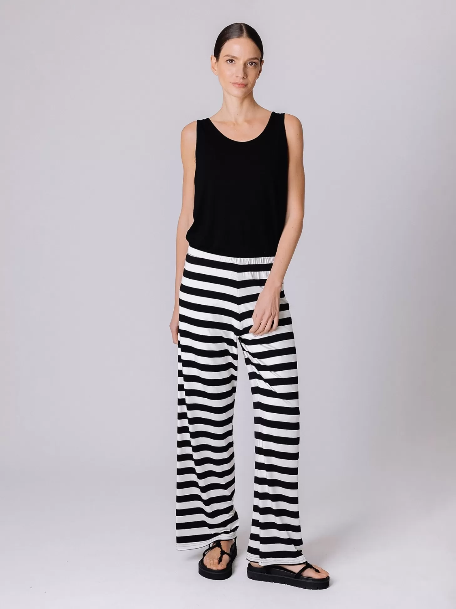 Women Martino Midali Striped Trousers