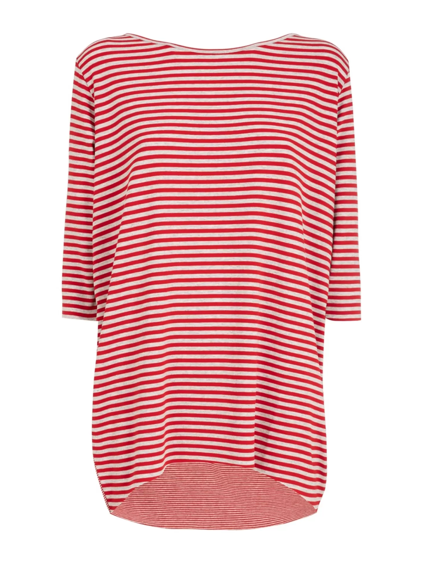 Women Martino Midali T-Shirt Ovetto Righe Irregolari