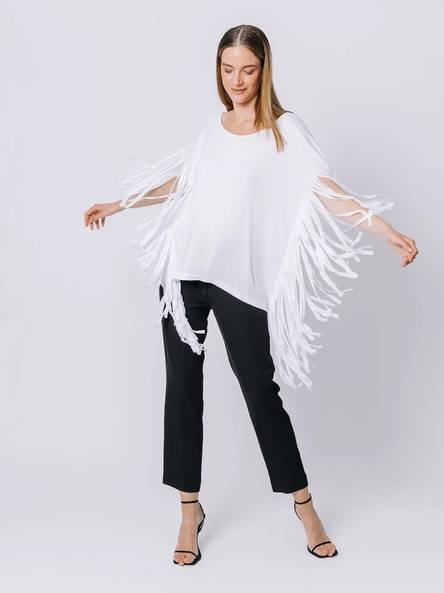 Women Martino Midali T-Shirt With Fringes