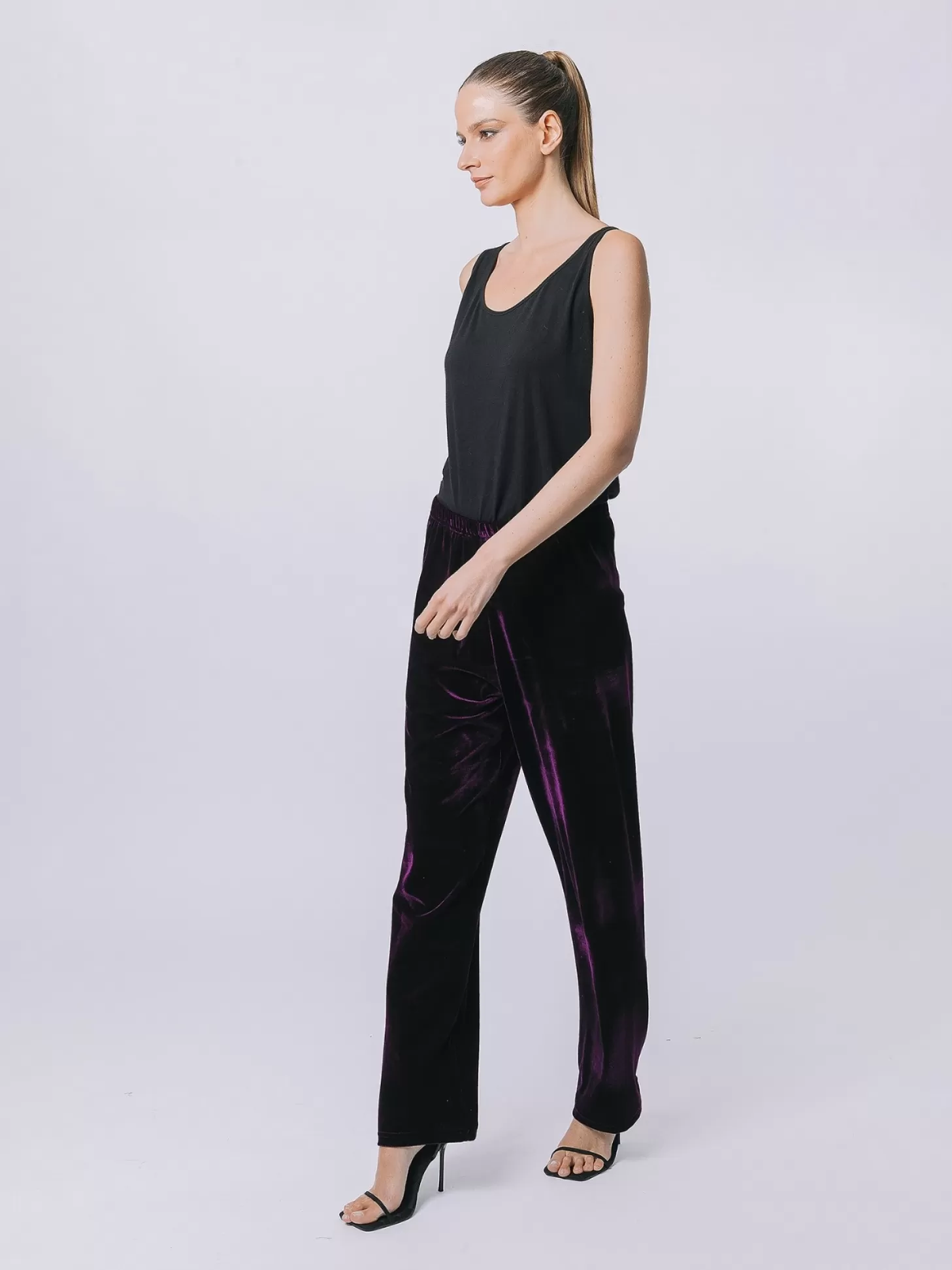 Women Martino Midali Velvet Trousers