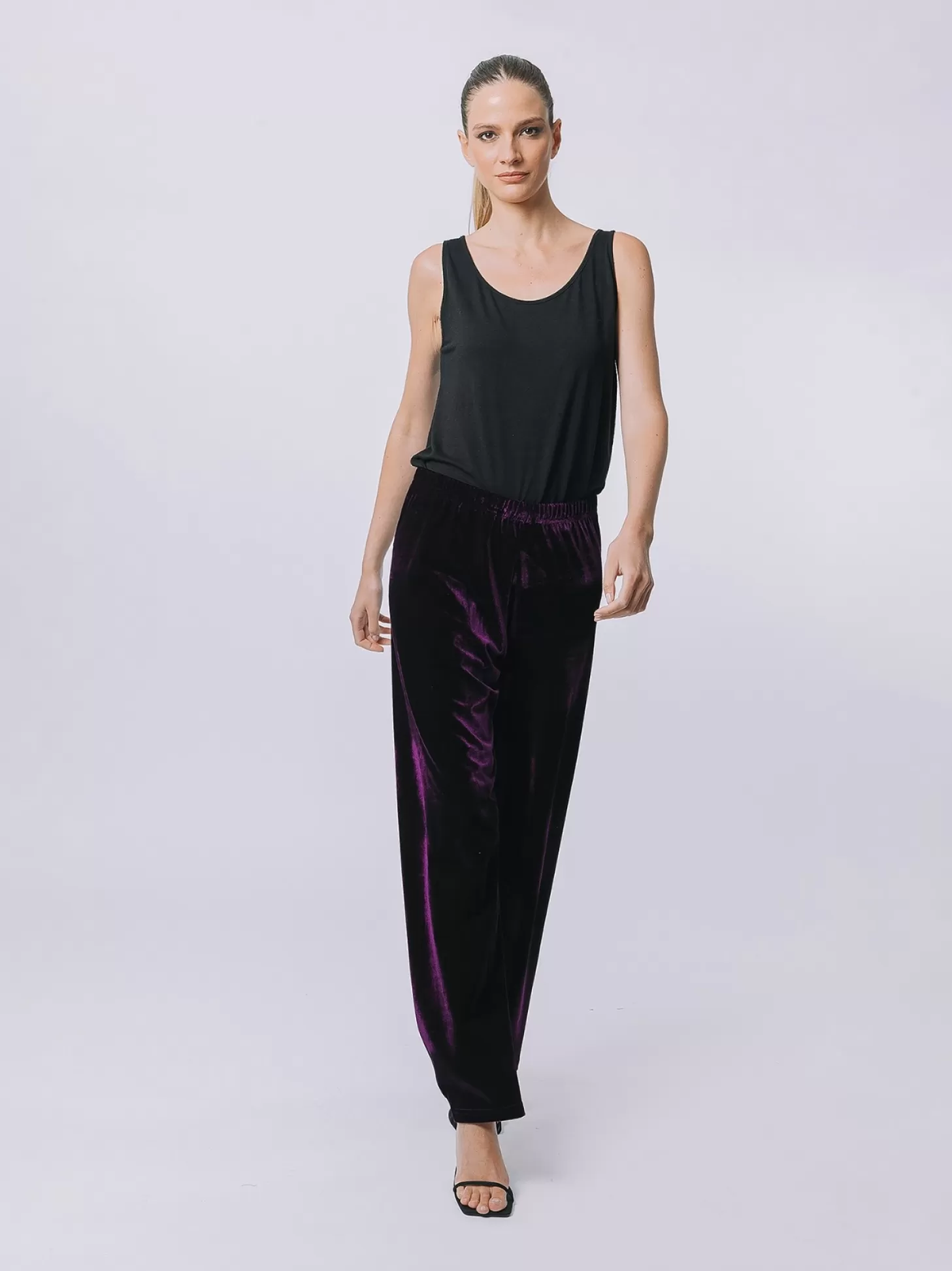 Women Martino Midali Velvet Trousers