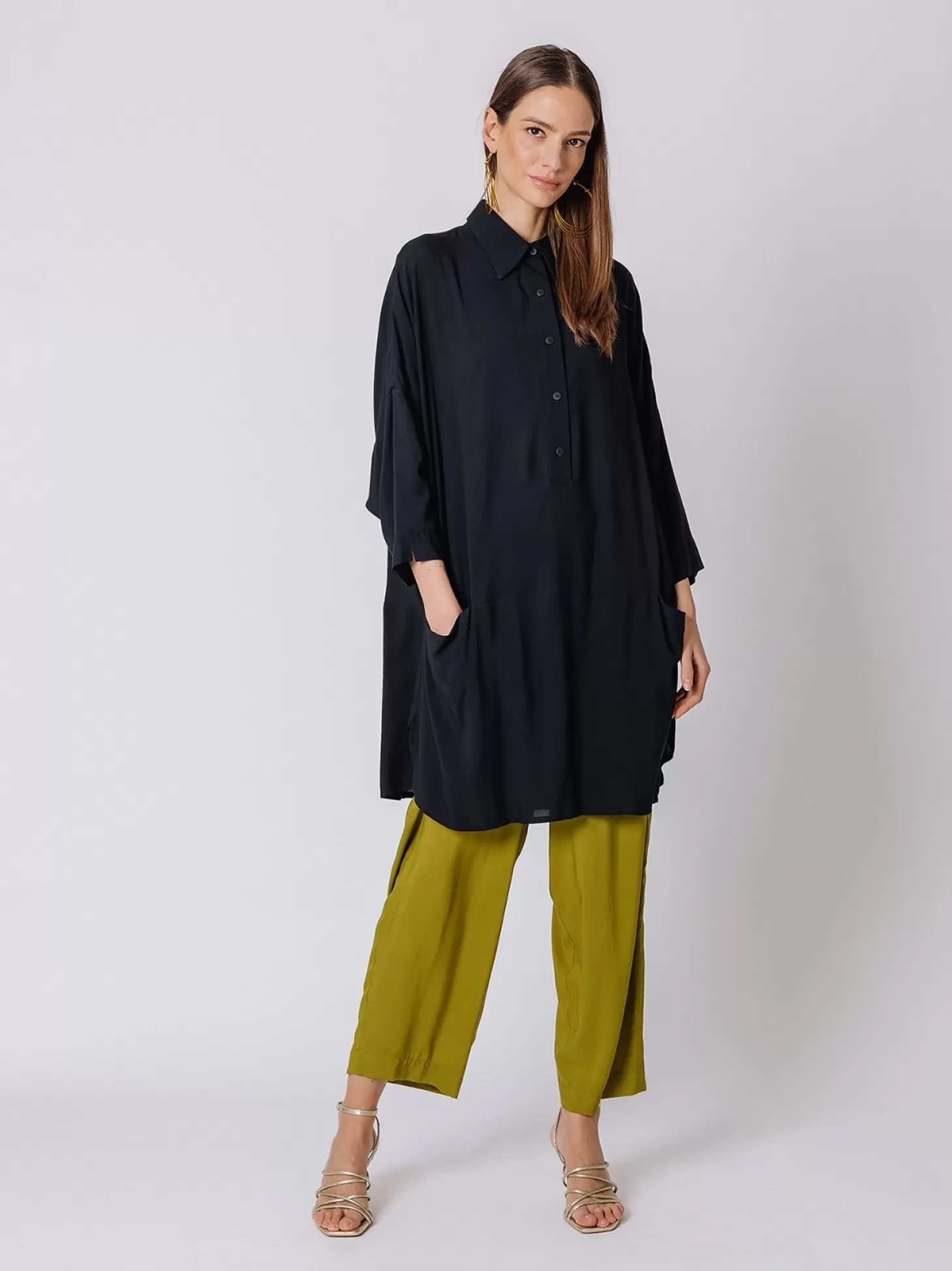 Women Martino Midali Viscose Oversize Shirt