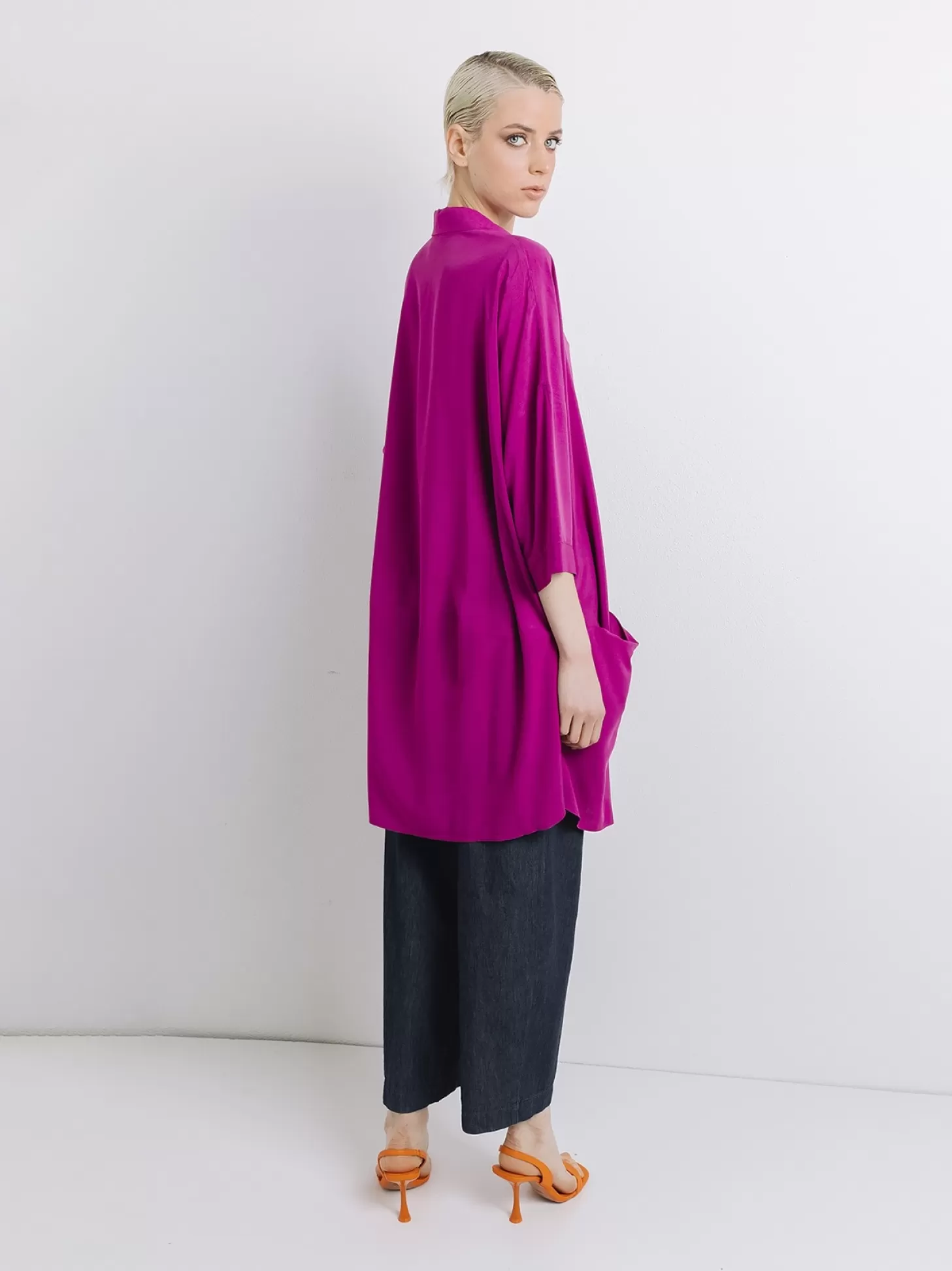 Women Martino Midali Viscose Oversize Shirt